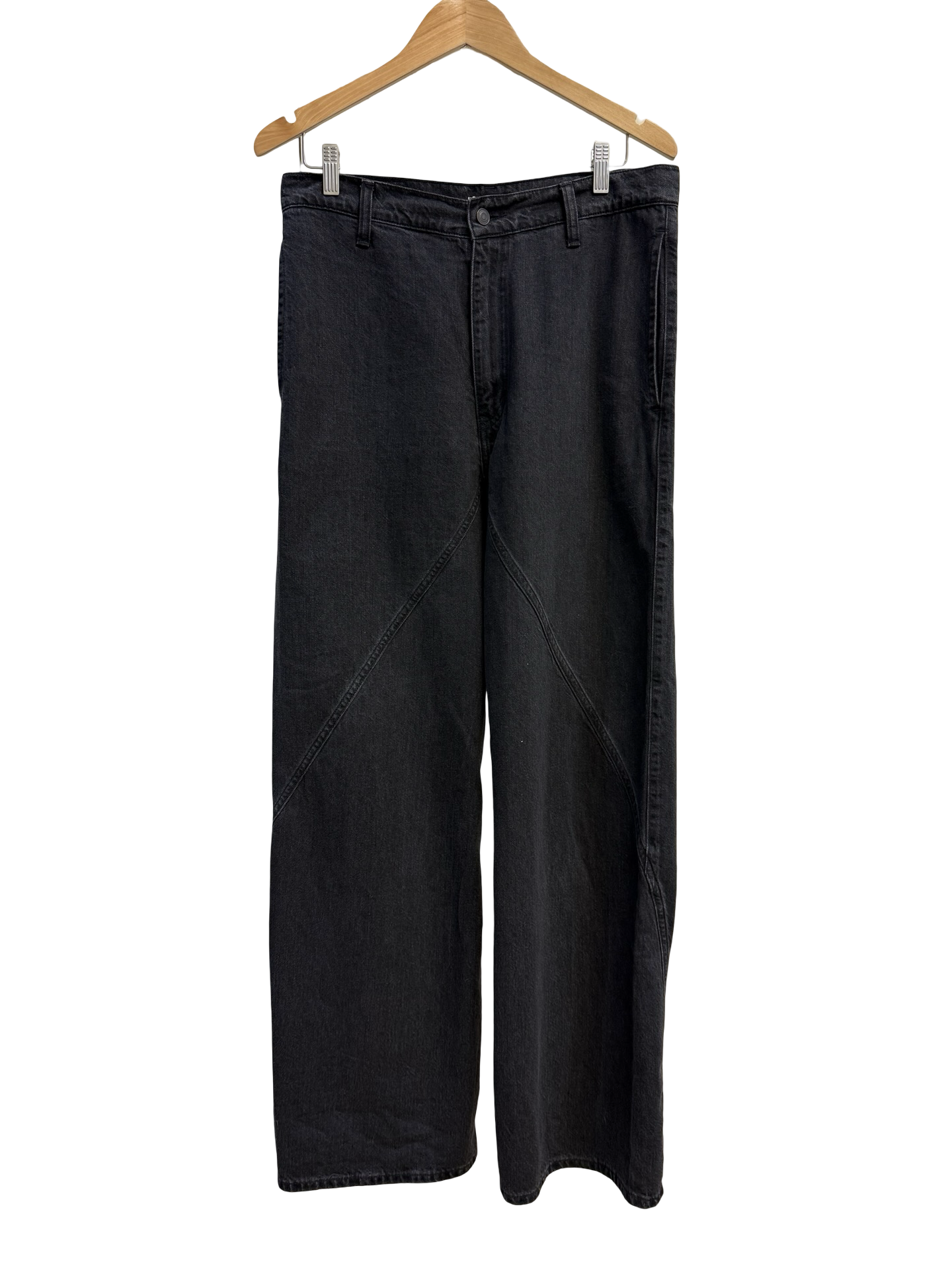 Bassike Black Jeans 30