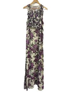 Nevenka Purple Floral Dress 14