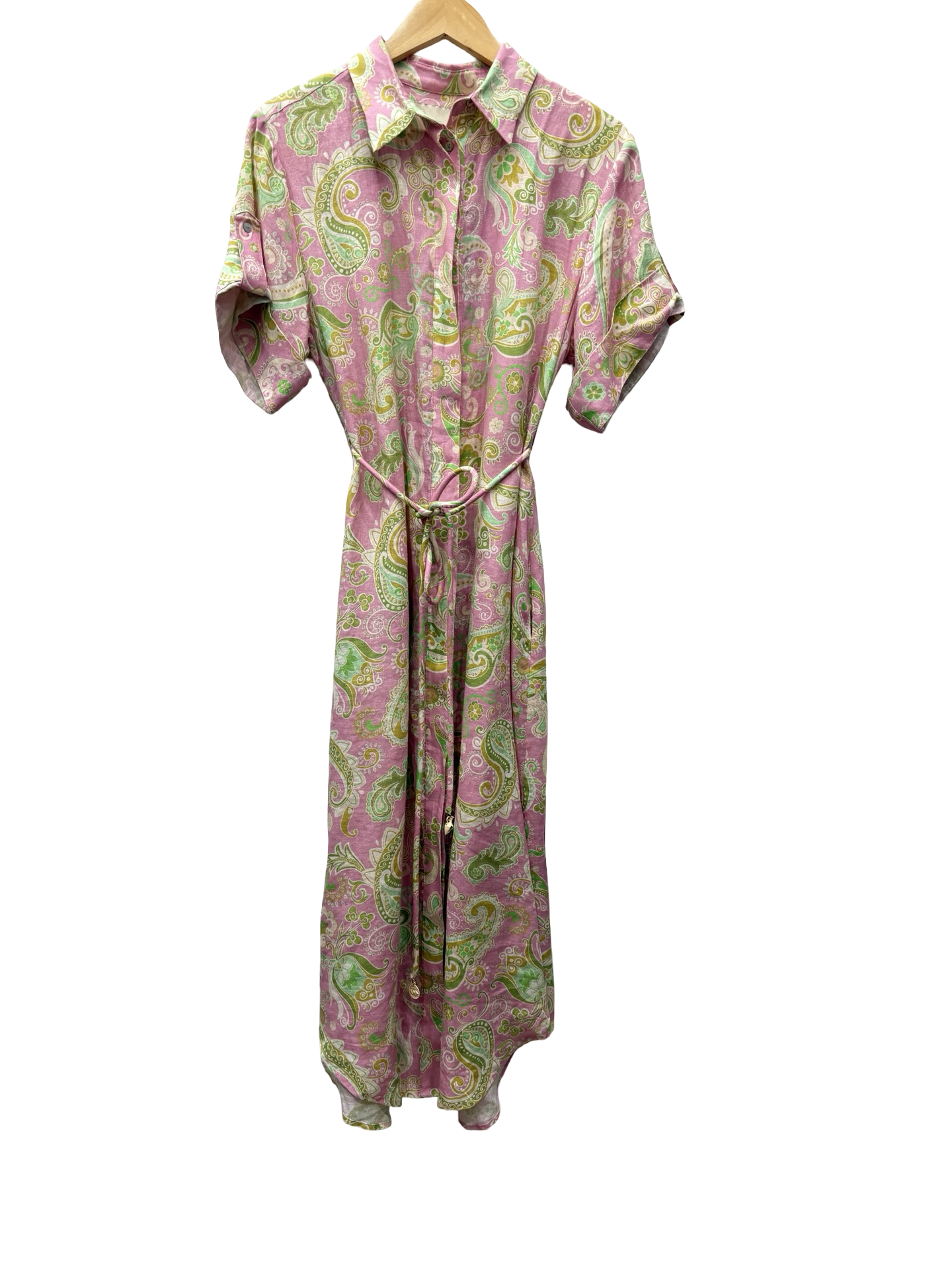 Alemais Pink Paisley Dress 8