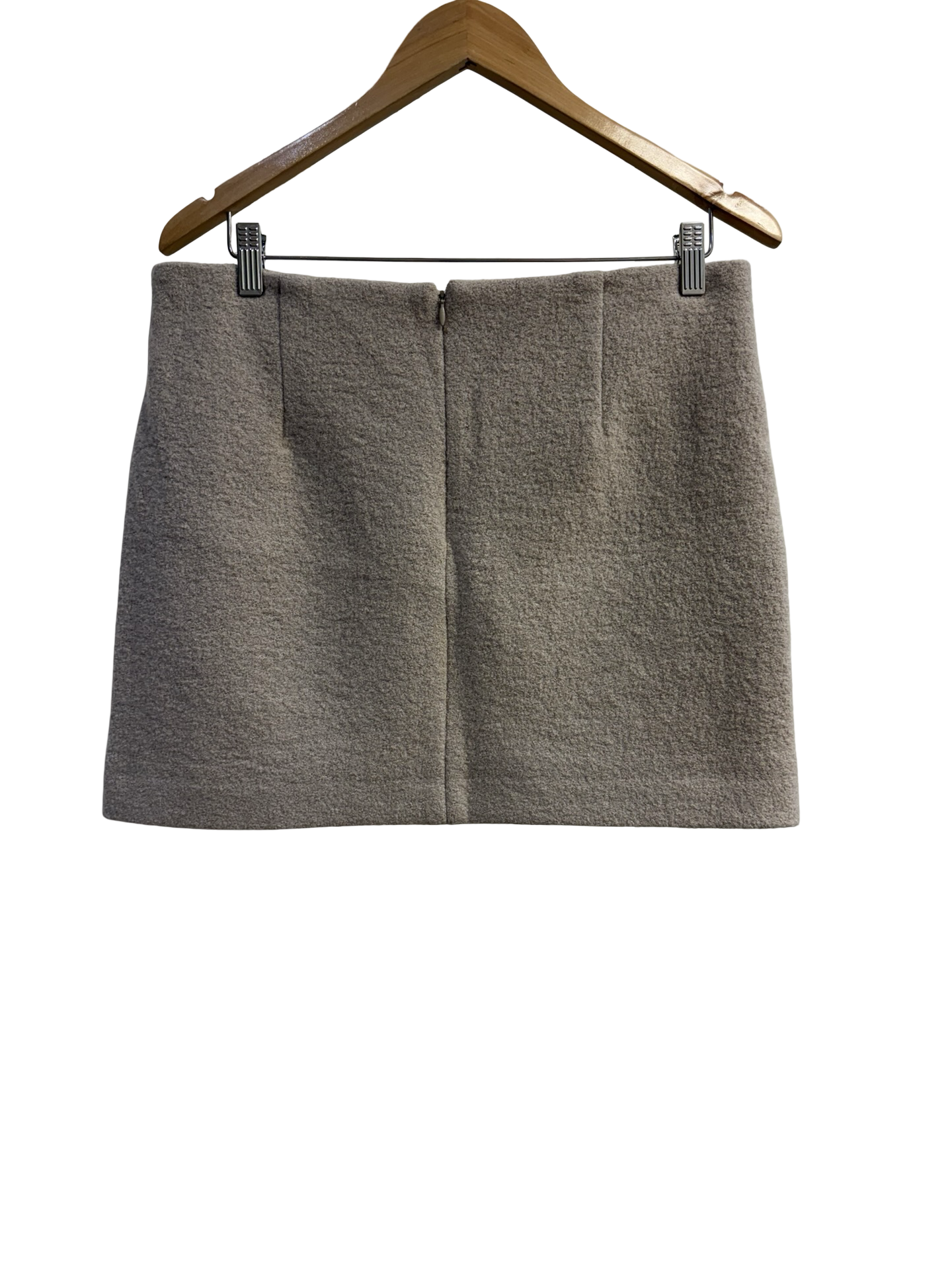 Victoria & Woods Taupe Mini Skirt 2