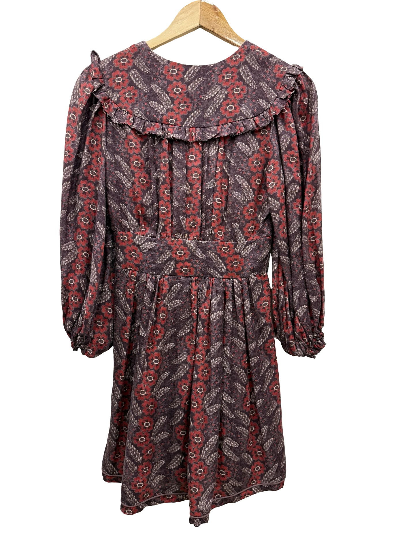 Zimmermann Burgundy Dress 1