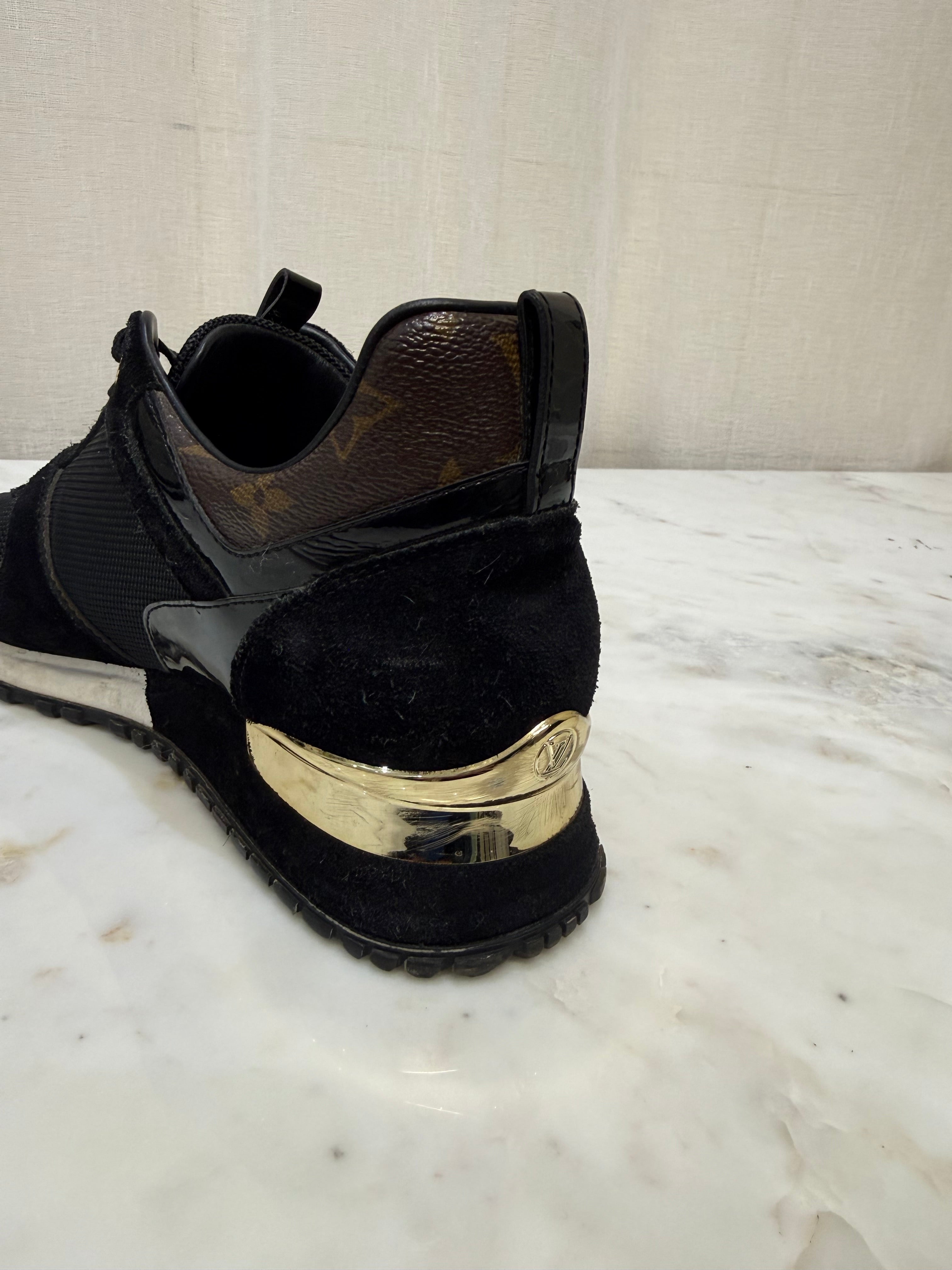 Louis Vuitton Black/Brown Sneakers 39