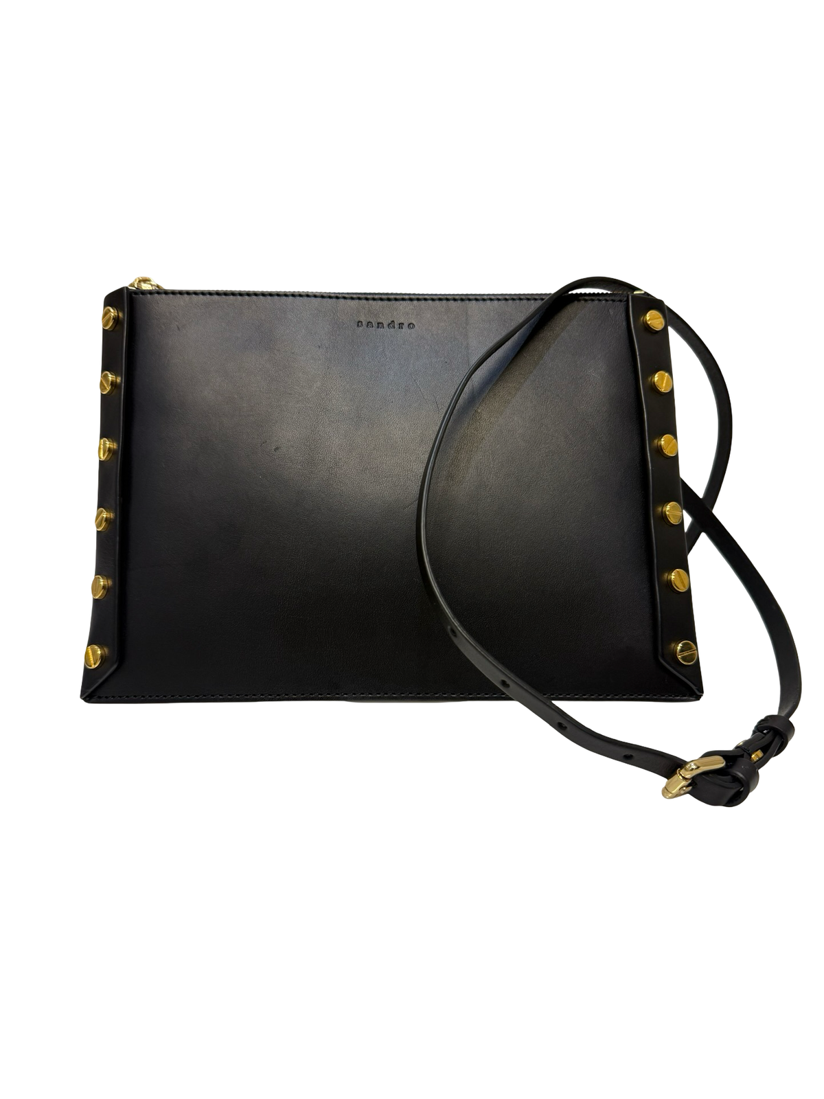 Sandro Black Clutch/Crossbody Bag WB