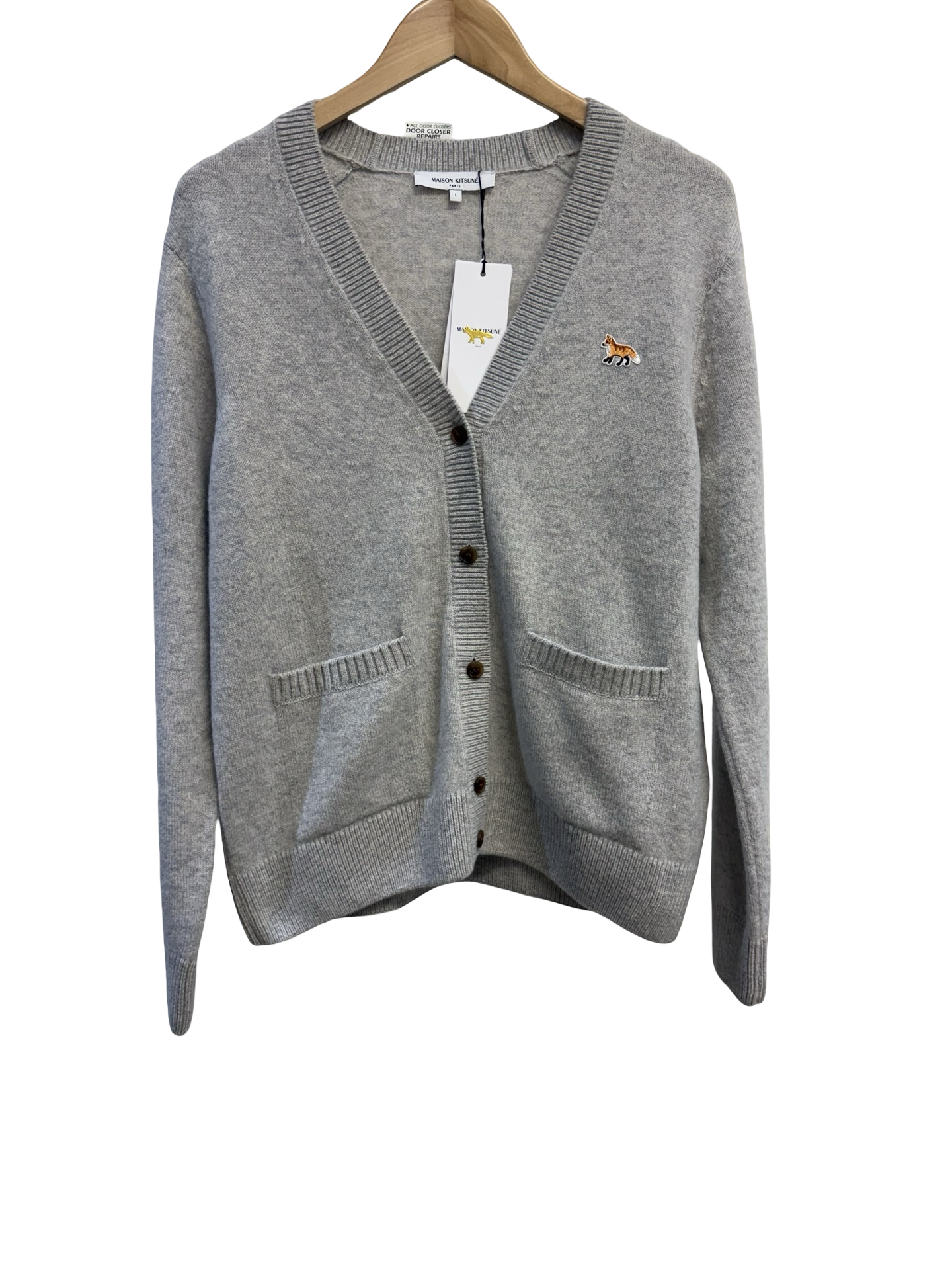 Maison Kitsune Cardigan L / NWT