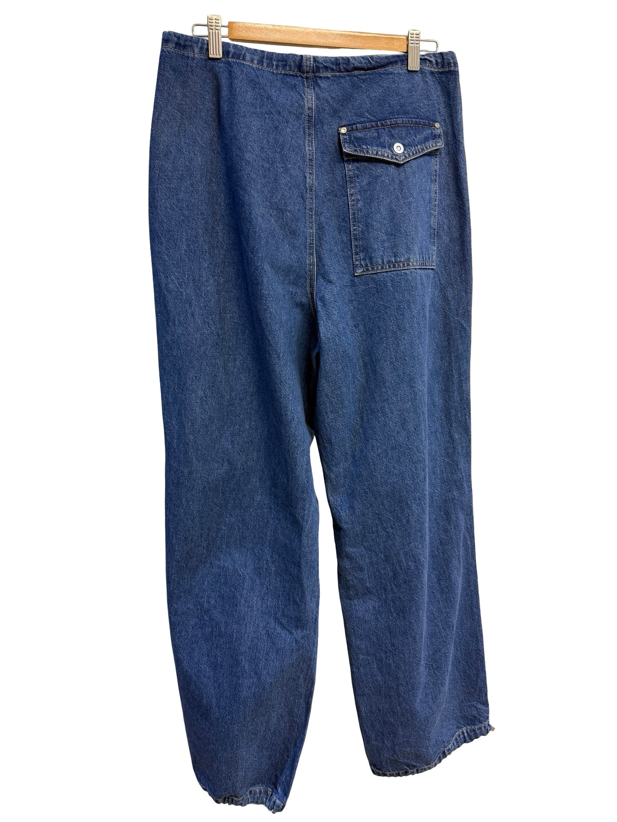 Dion Lee Wide Leg Blue Jeans S