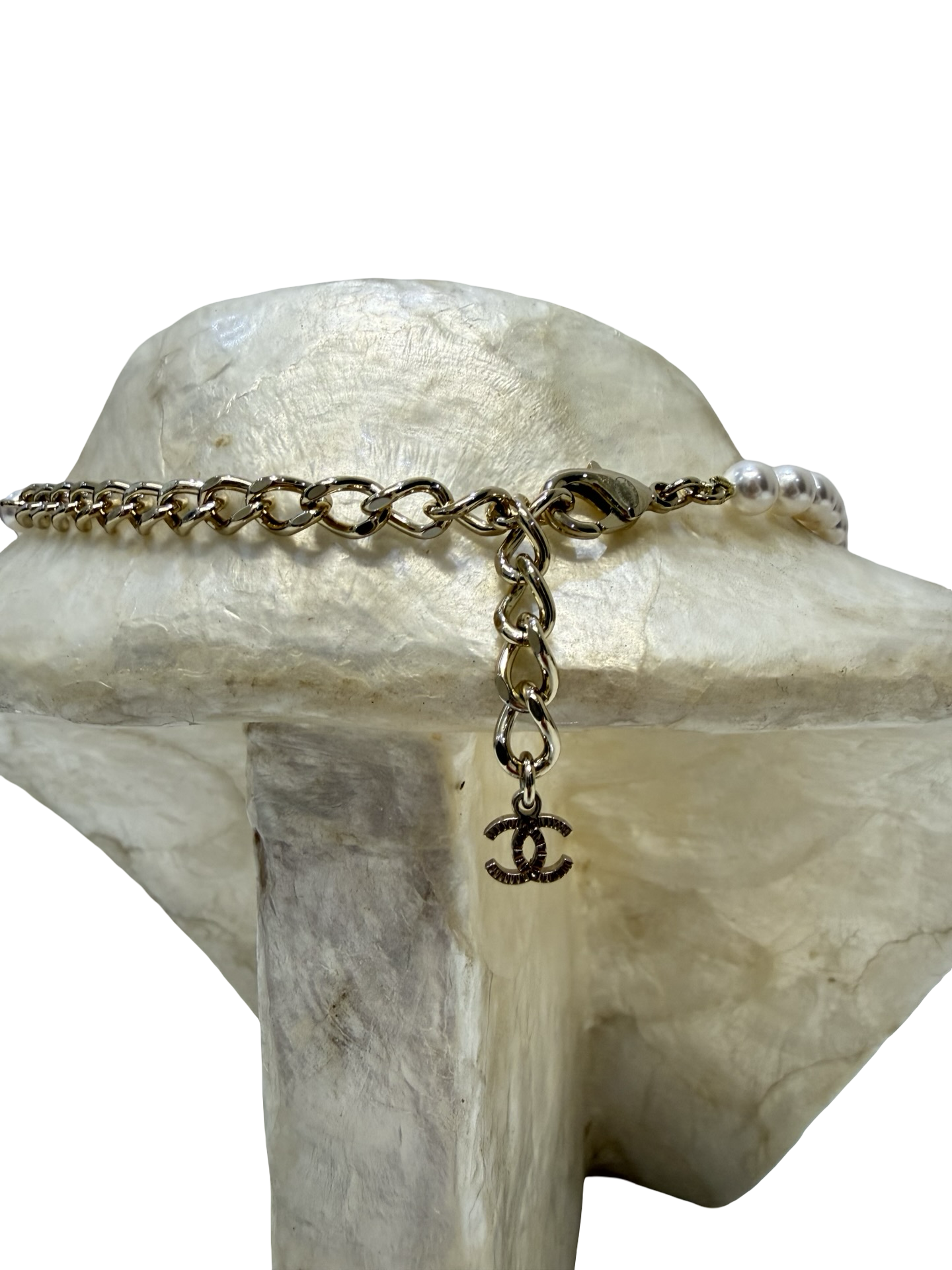 Chanel Pearl Double C Necklace