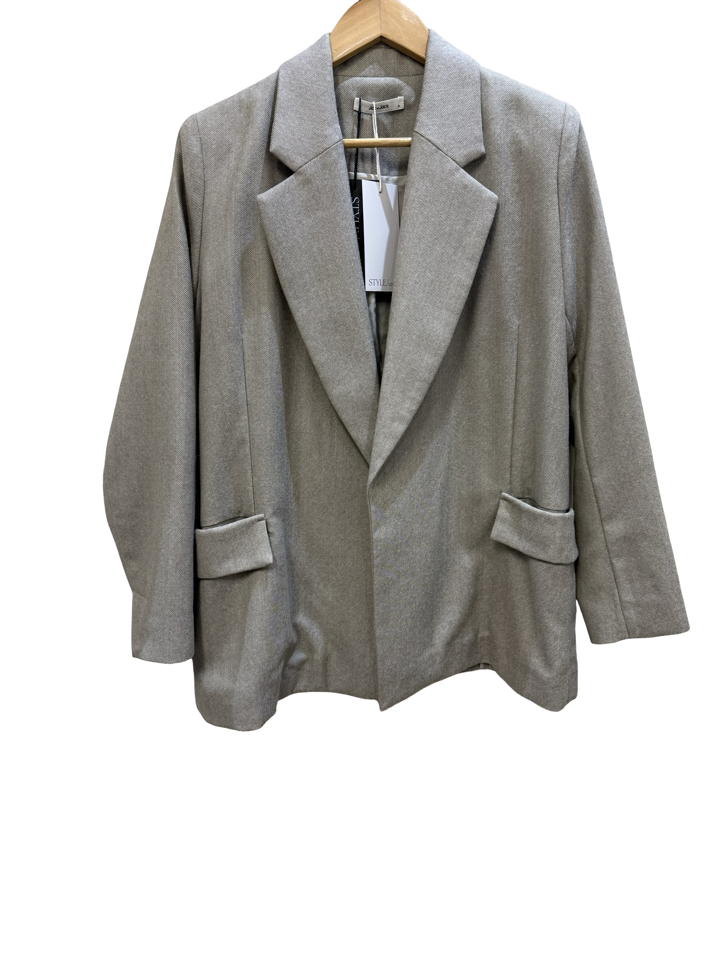 Jac & Jack Grey Blazer 8