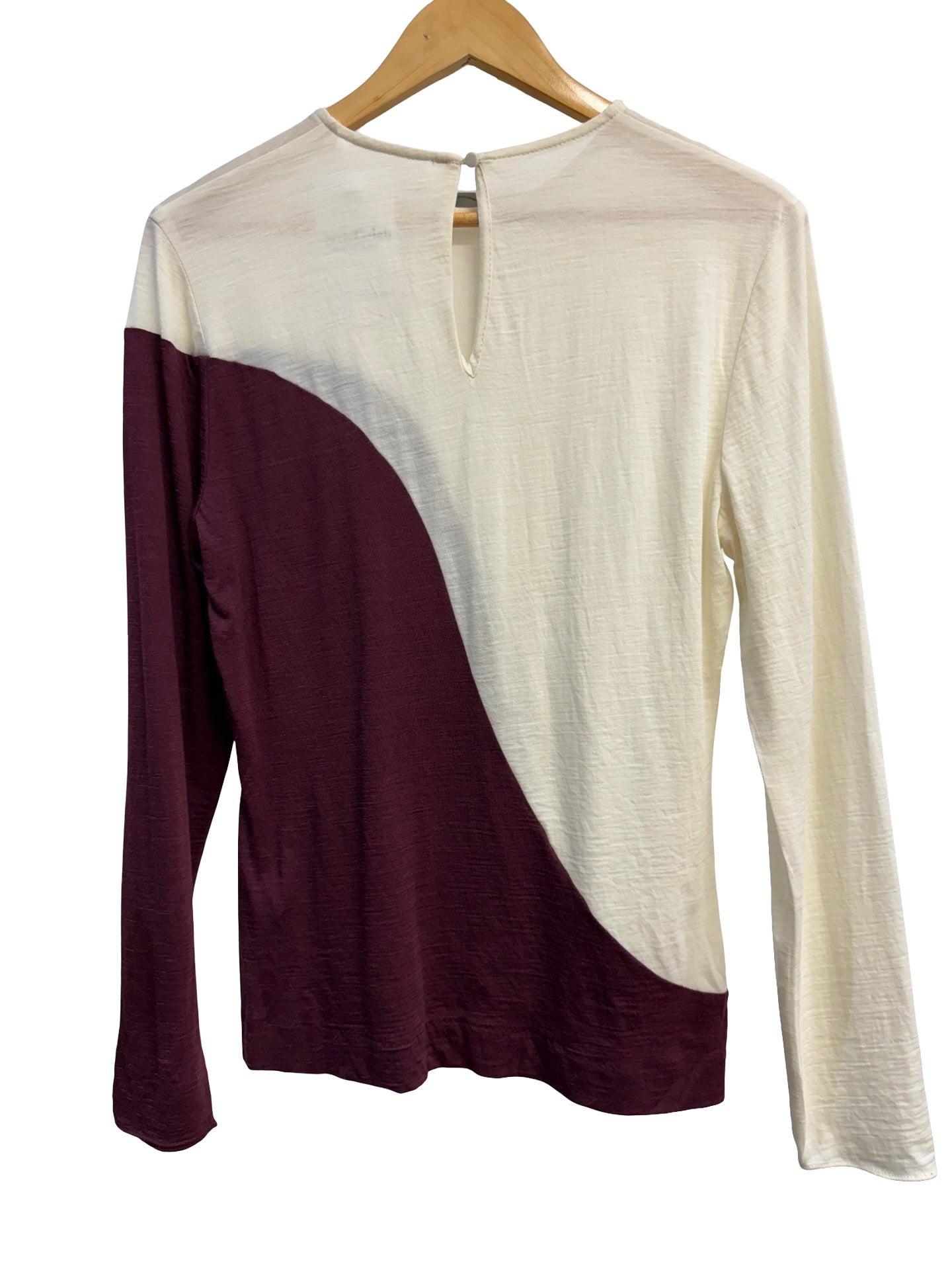 Bianca Spender Maroon Top L