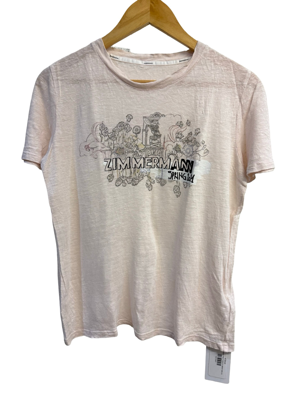 Zimmermann Pink T-shirt 0