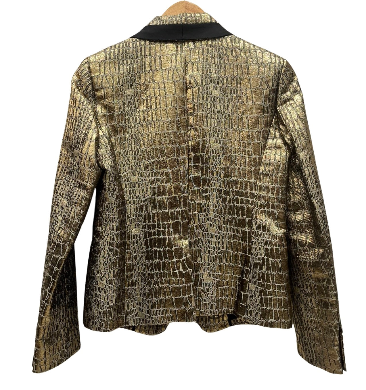 Diane Von Furstenberg Gold Jacket 4