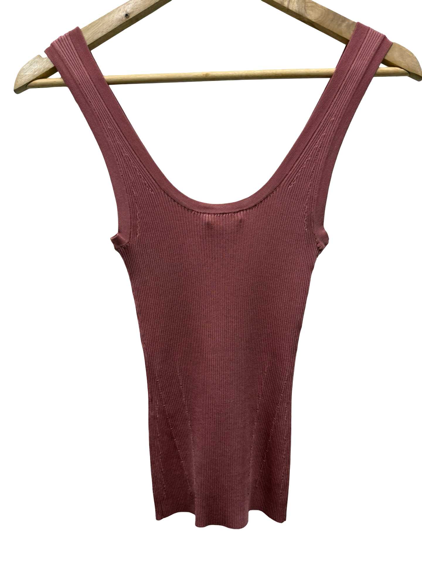 Zimmermann Pink Ribbed Top 0