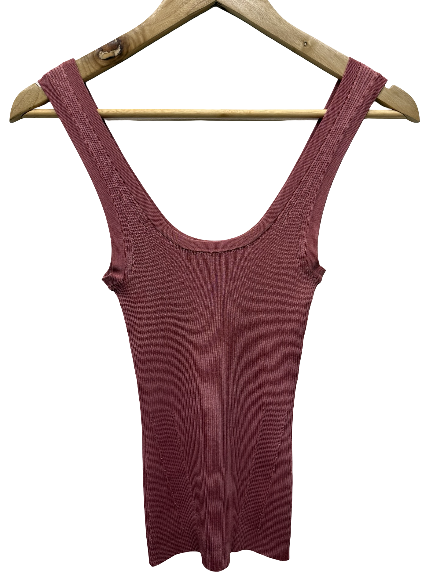 Zimmermann Pink Ribbed Top 0