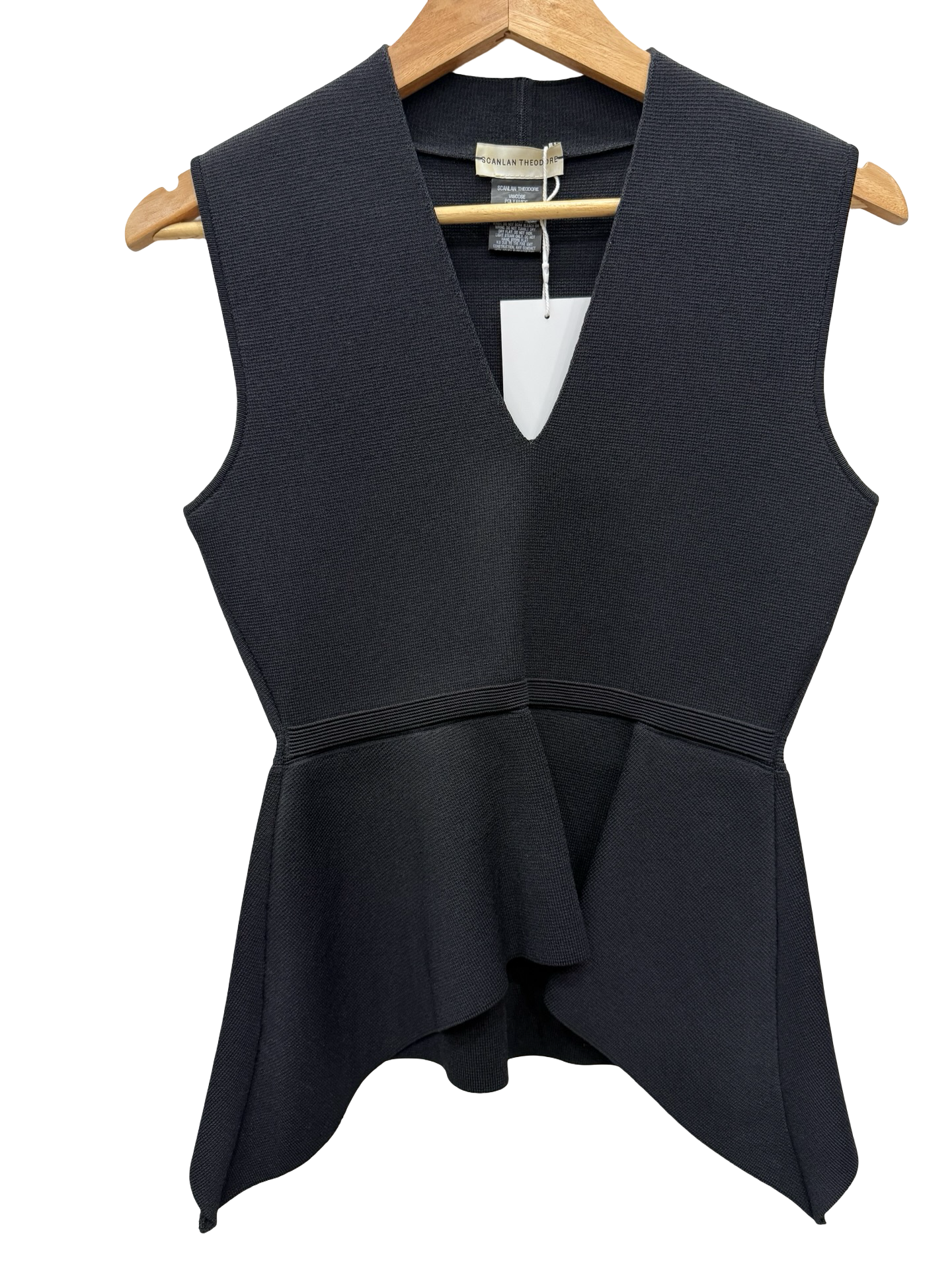 Scanlan Theodore Black Knit Top M