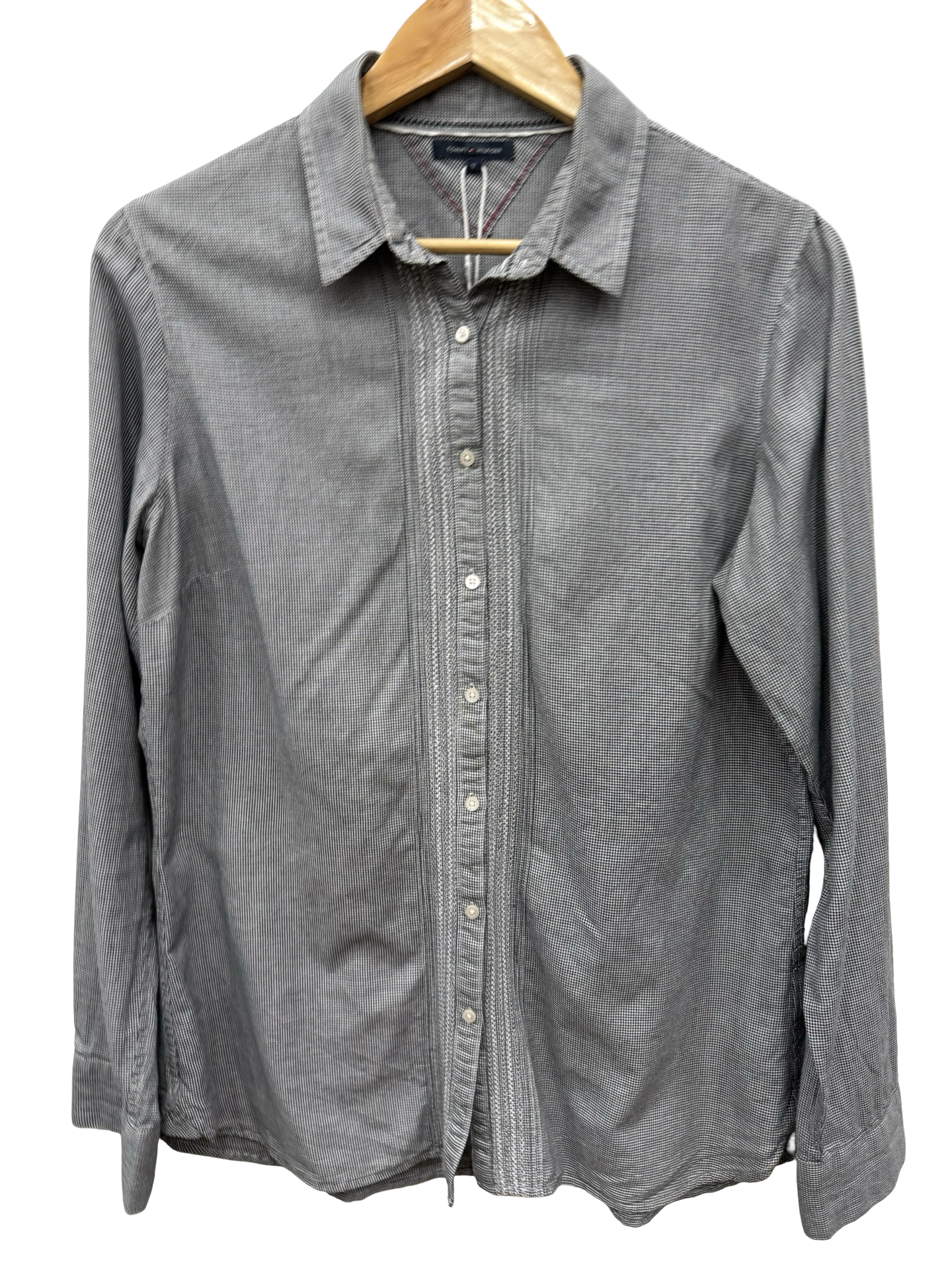 Tommy Hilfiger Black/White Ptrn Shirt 12