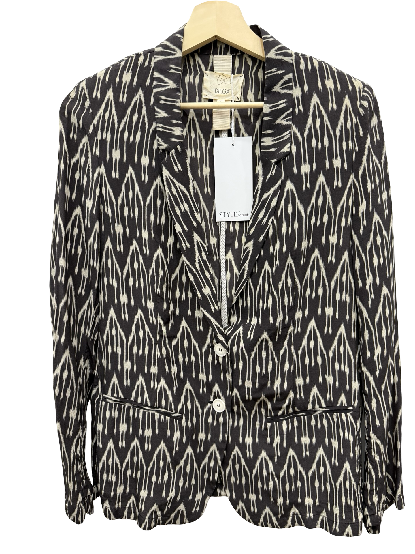 Diega Brown/Cream Blazer L
