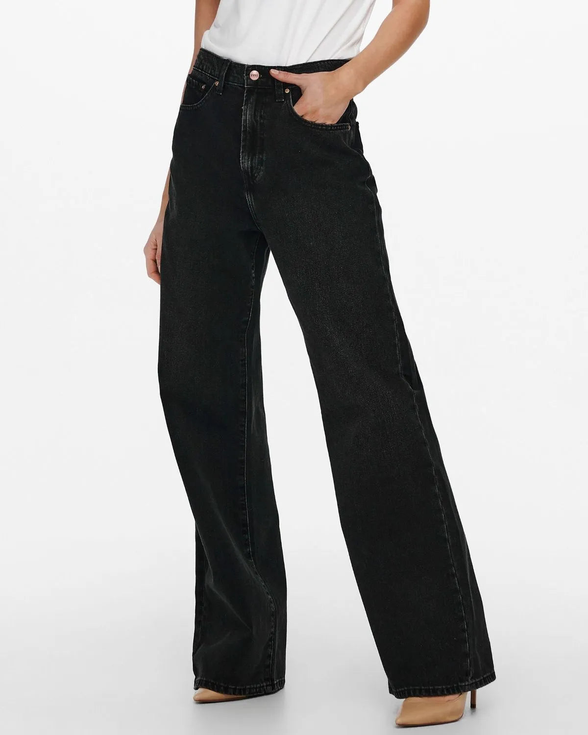 Hope Wide Black Jeans