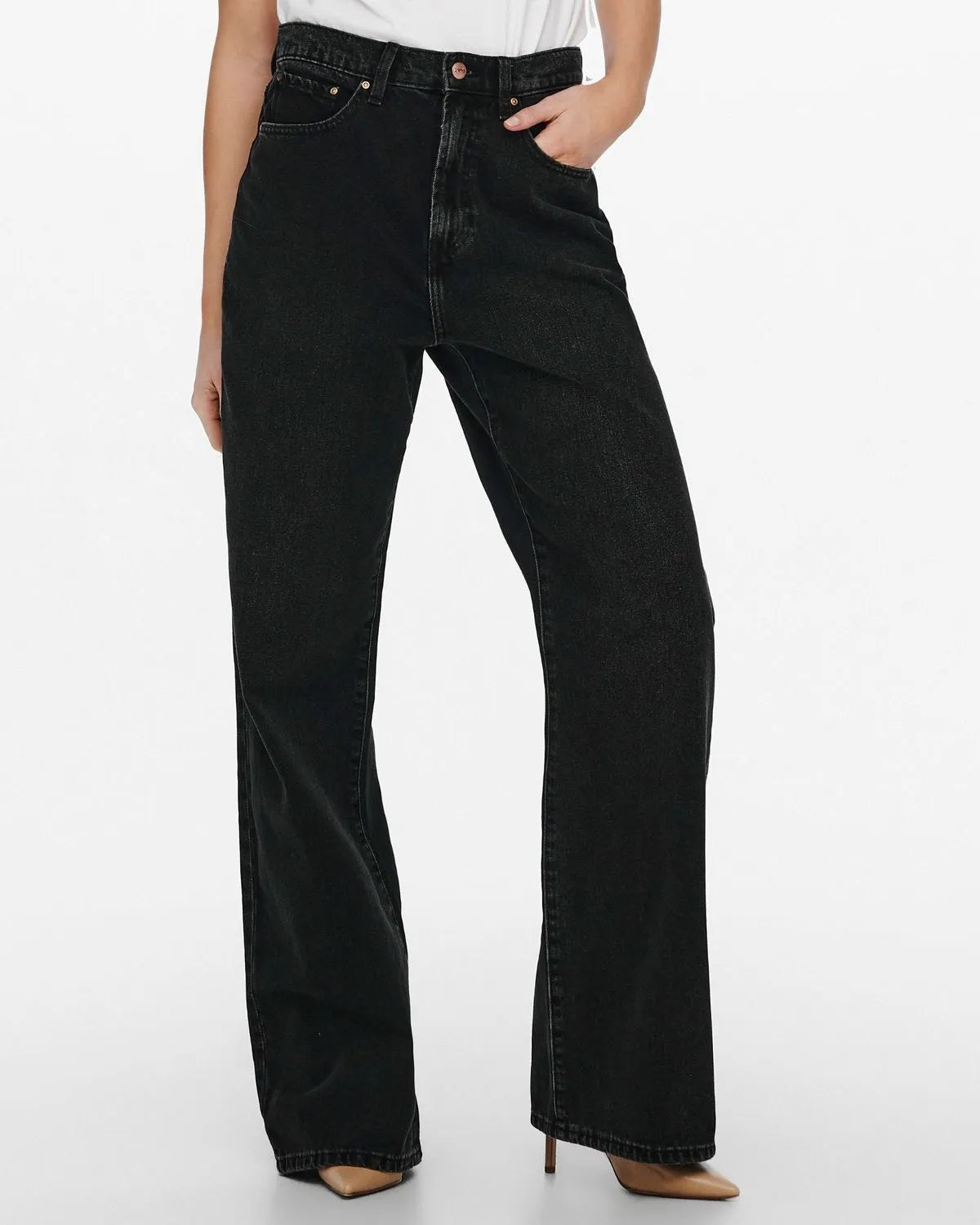 Hope Wide Black Jeans