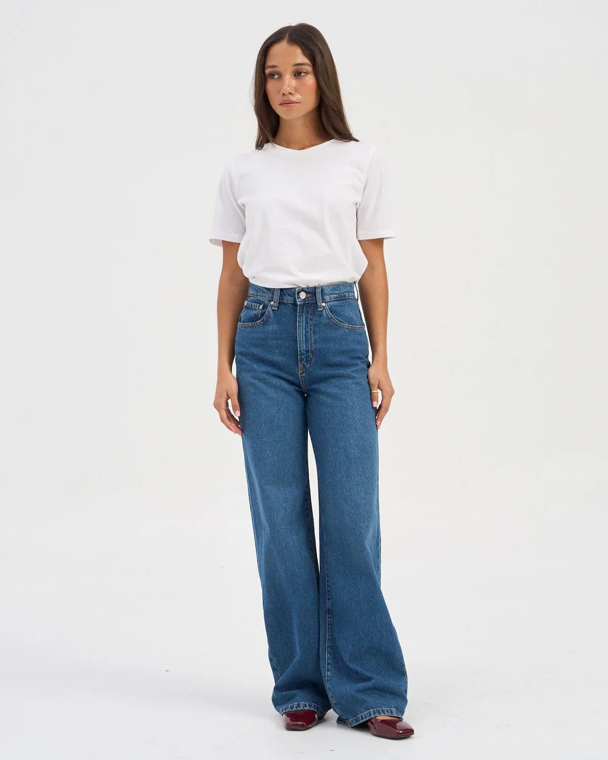 Hope High Medium Blue Jeans