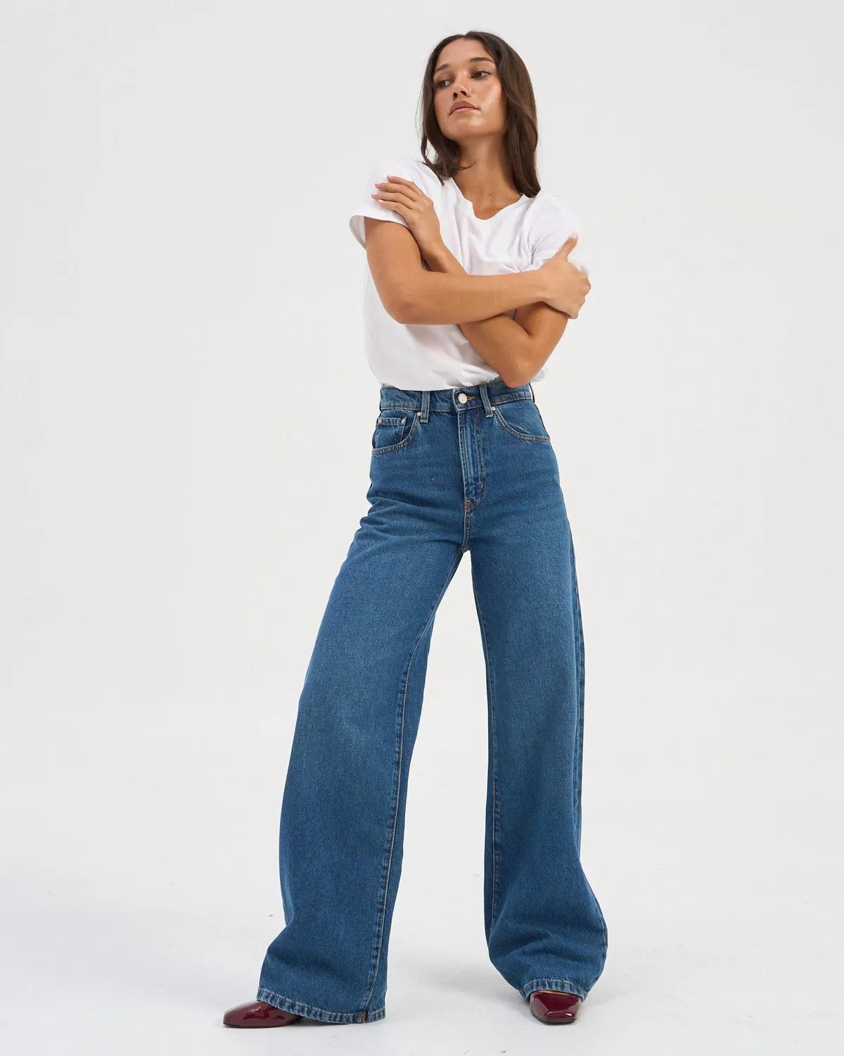 Hope High Medium Blue Jeans