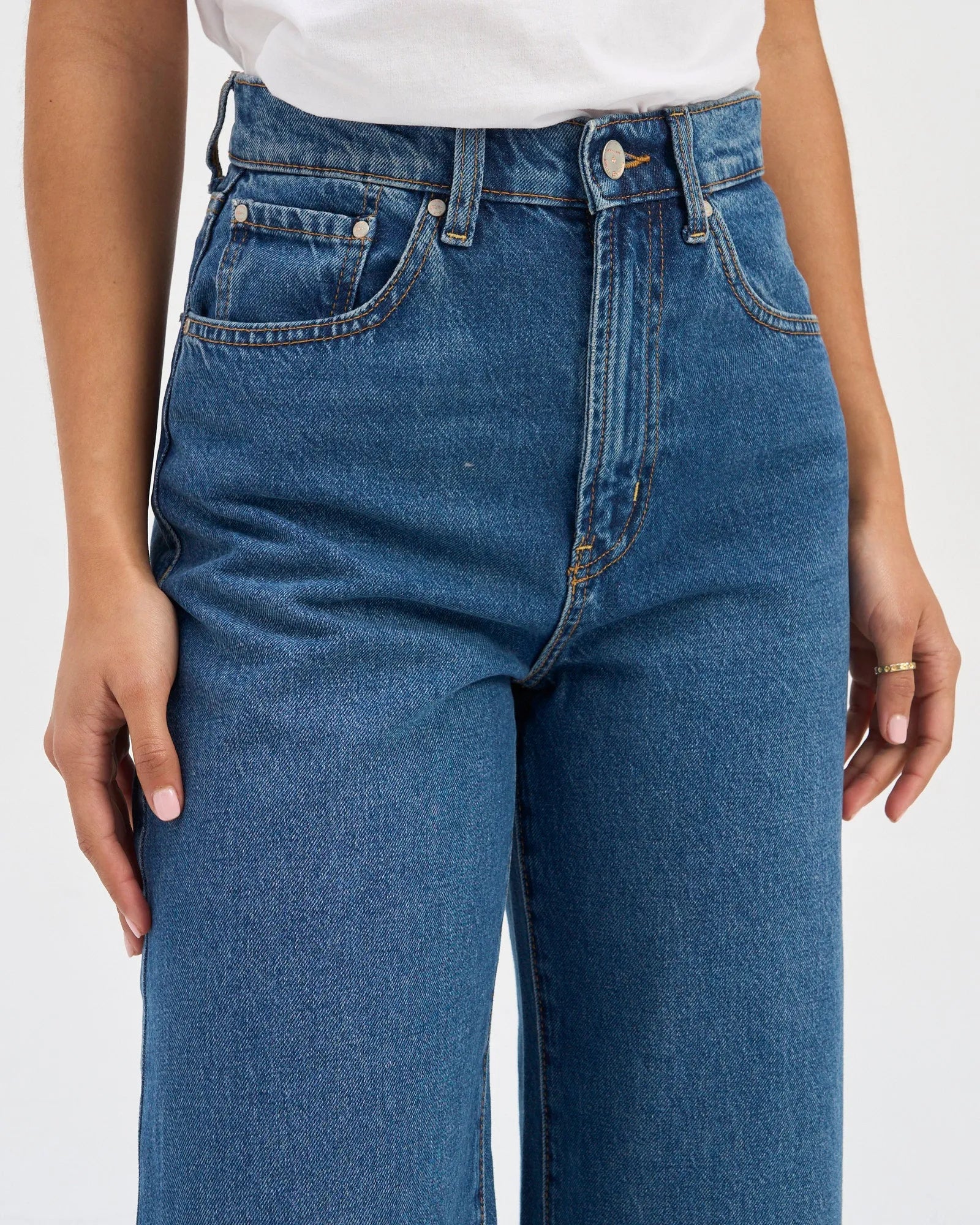 Hope High Medium Blue Jeans