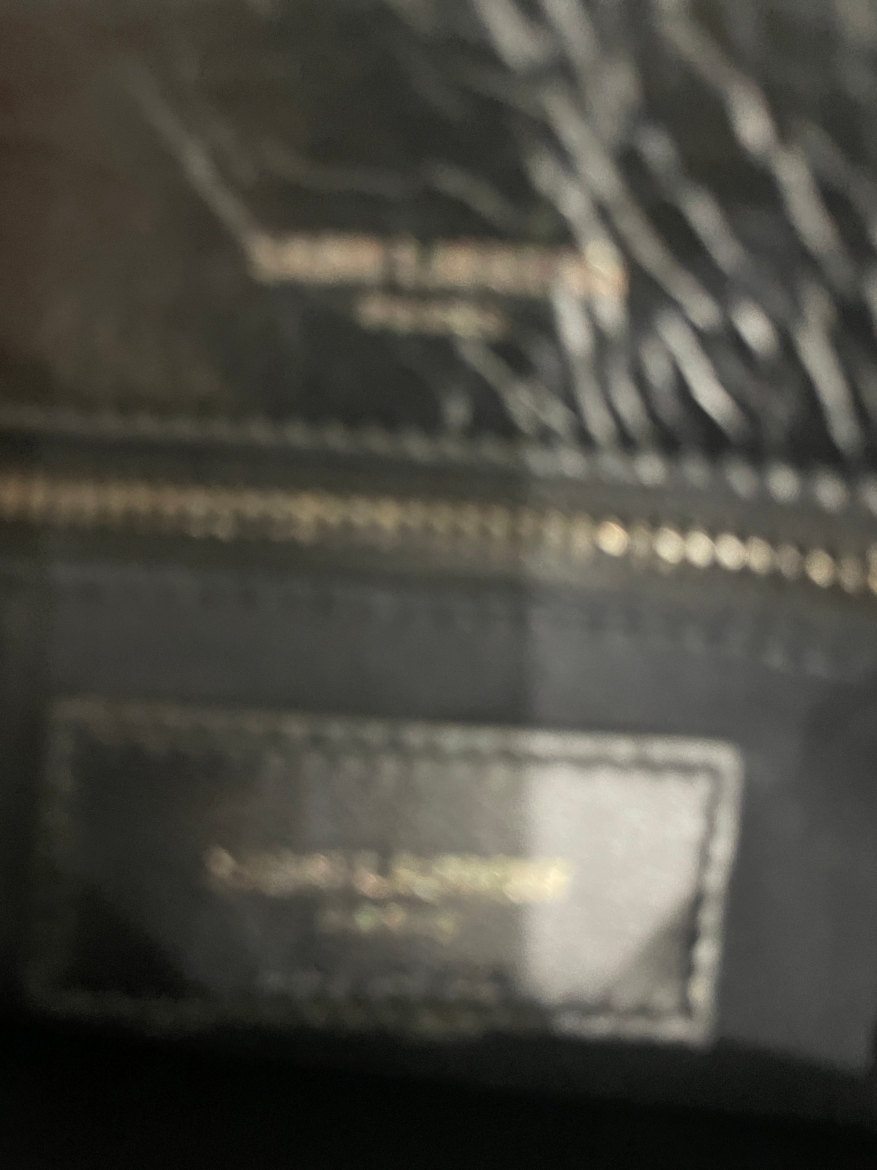 YSL Black Leather Shoulder bag