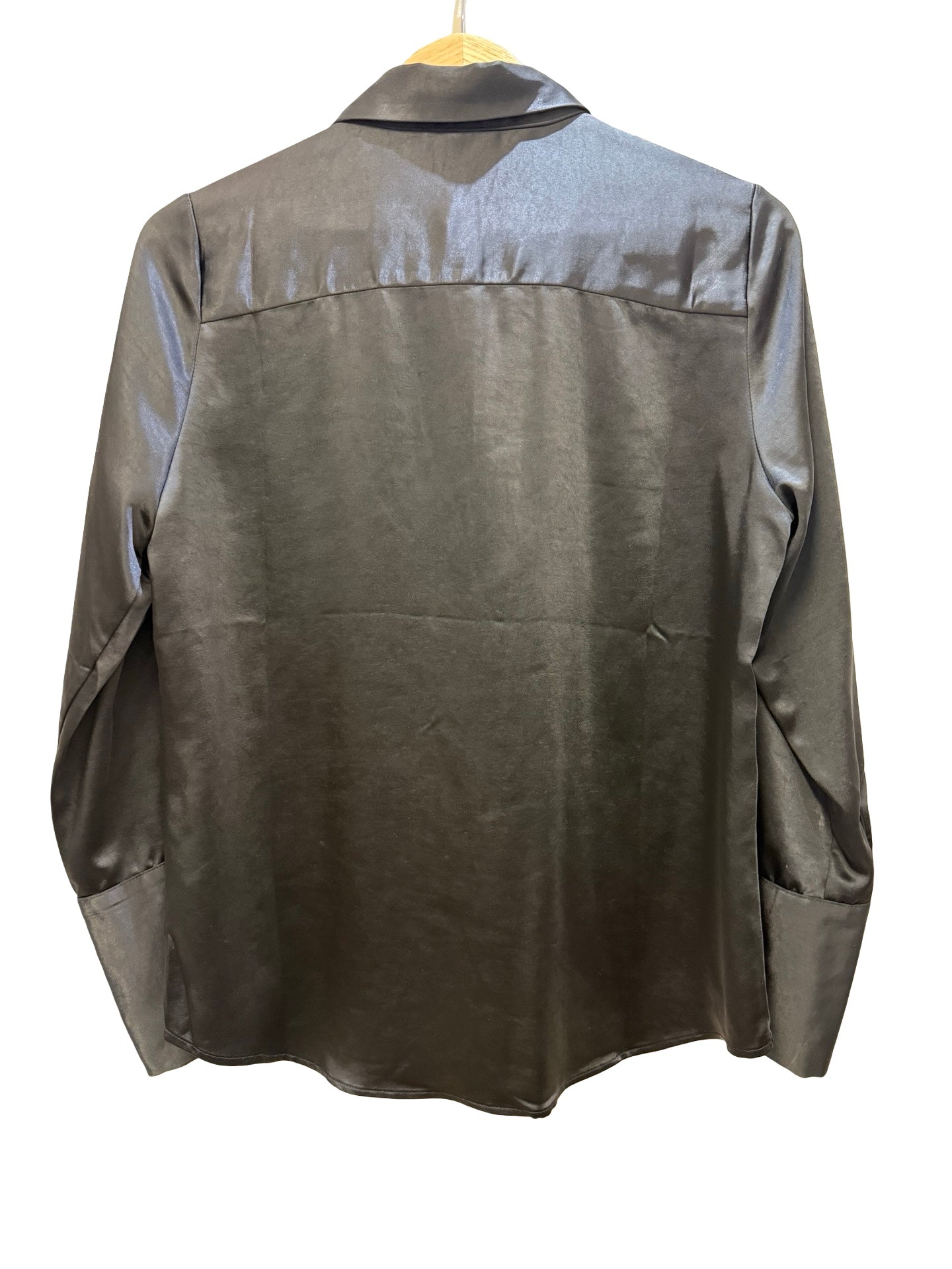 Fate & Becker Black Silk Shirt 10