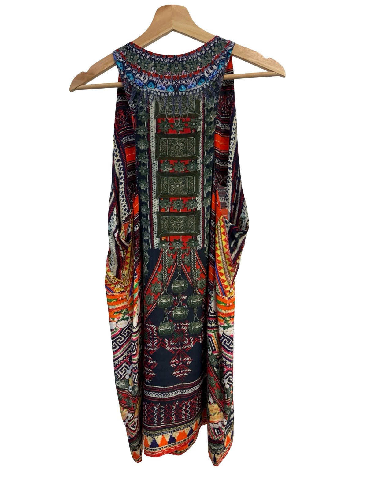 Camilla Red MltClr Sequin Dress 3