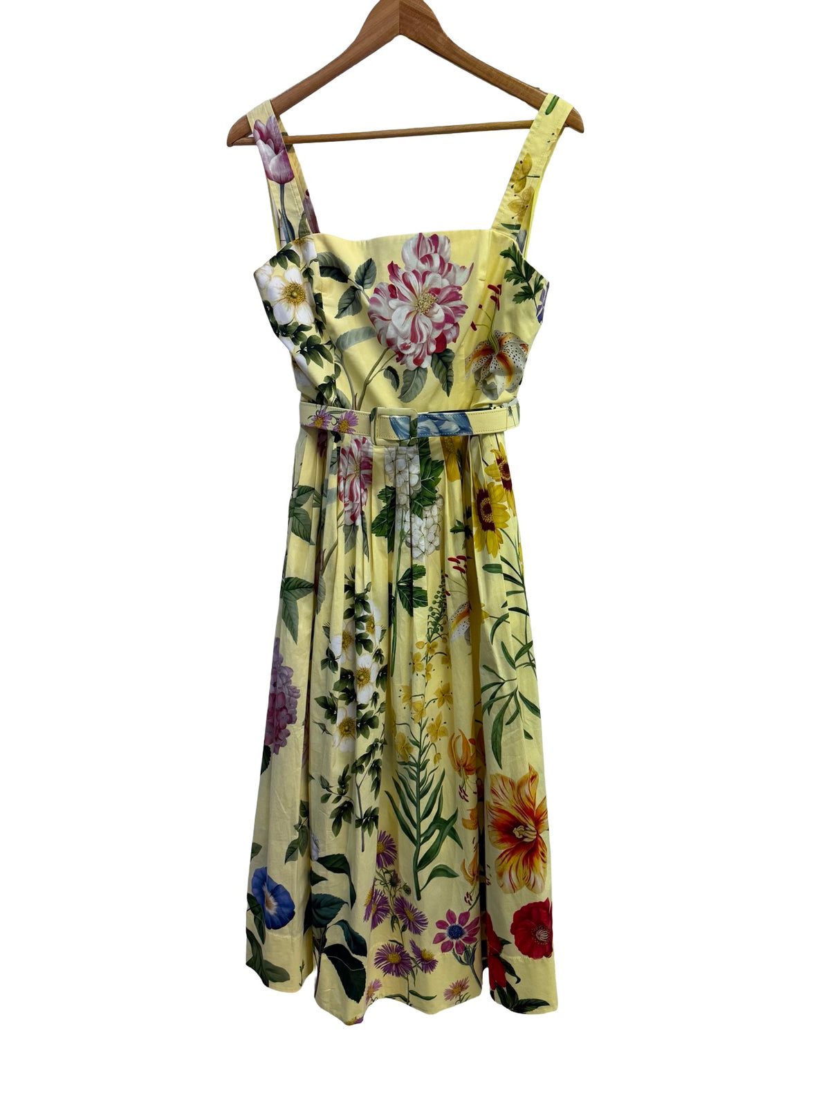 Oscar de la Renta Yellow Dress 14