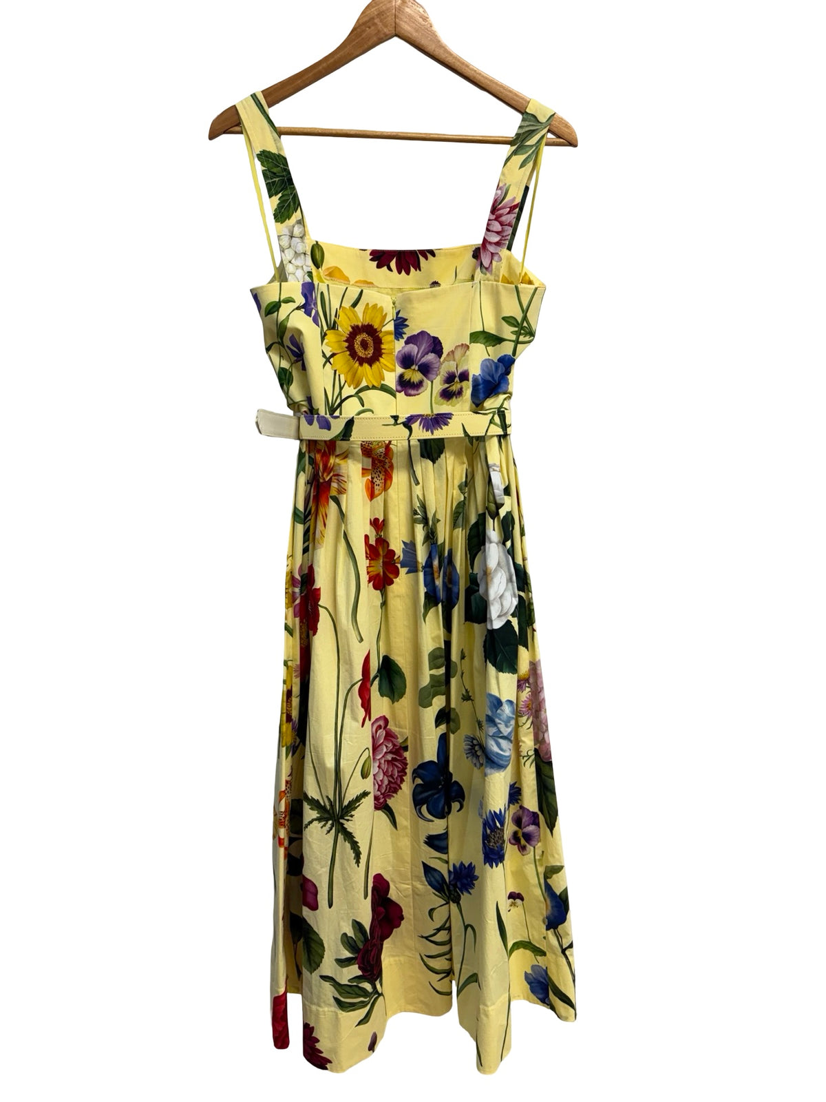 Oscar de la Renta Yellow Dress 14
