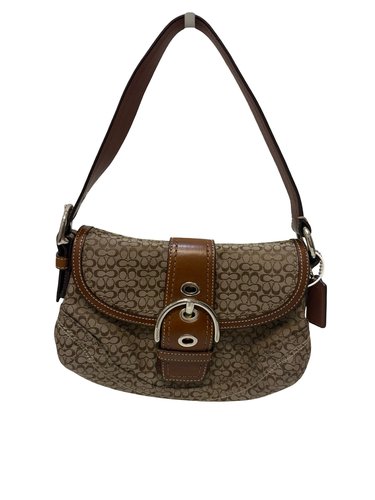 Coach Brown Leather Shoulder Bag