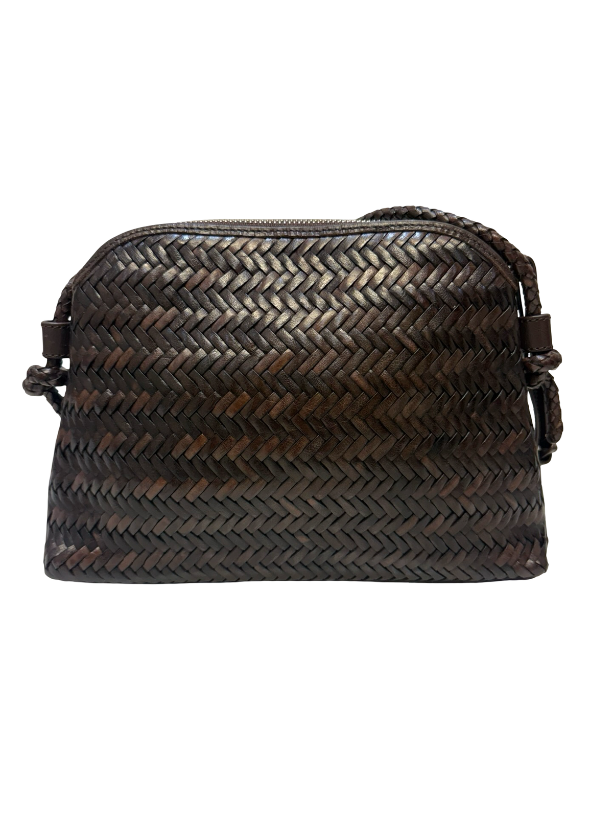 Loeffler Randall Brown Woven Bag