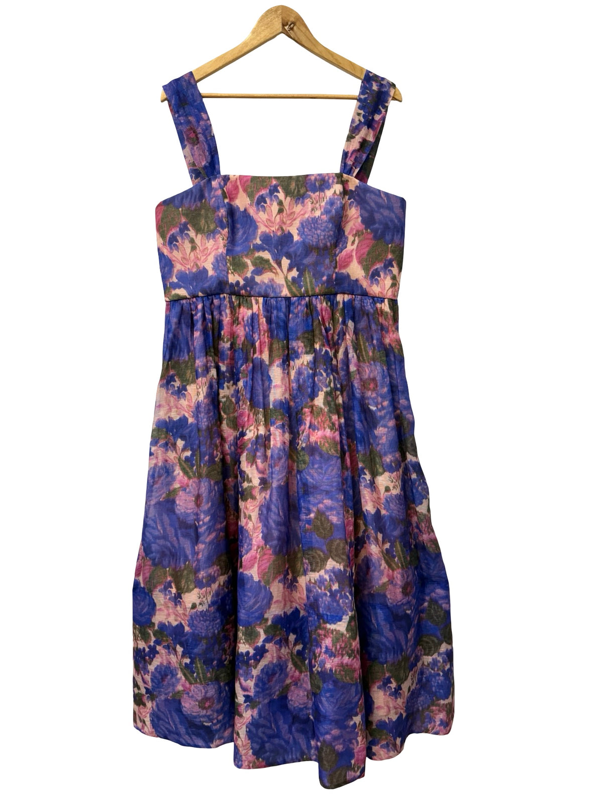 Zimmermann Purple Floral Dress 4