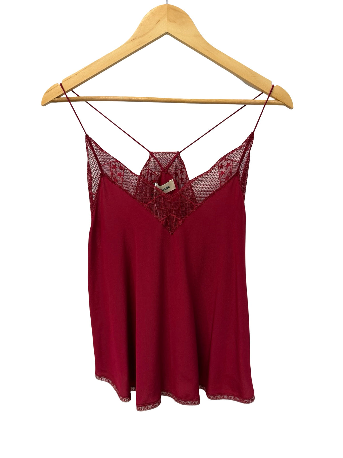 Zadig & Voltaire Red Cami S