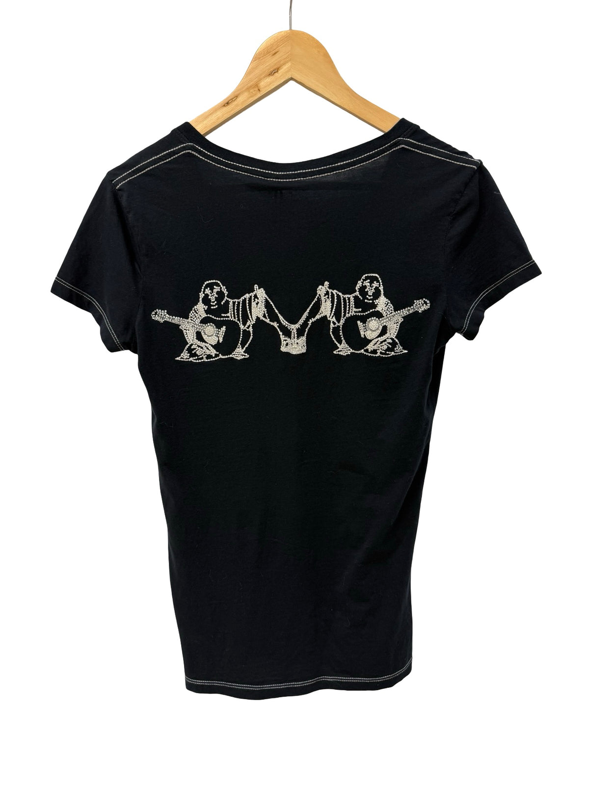 True Religion Black T-Shirt XS