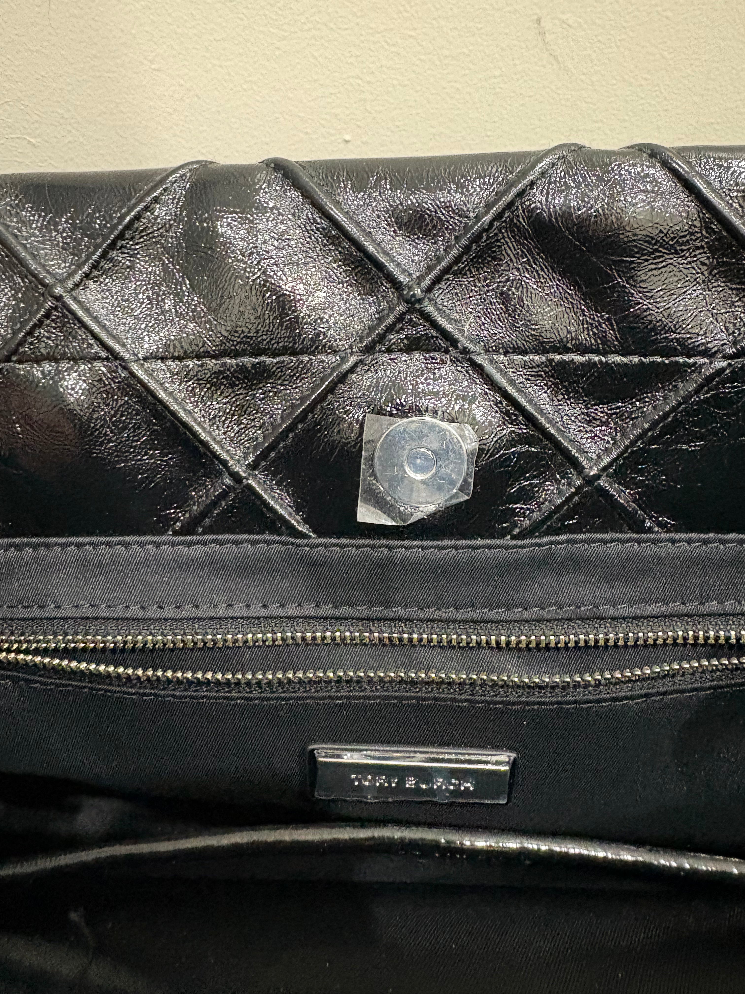 Tory Burch Black Drawstring Bag