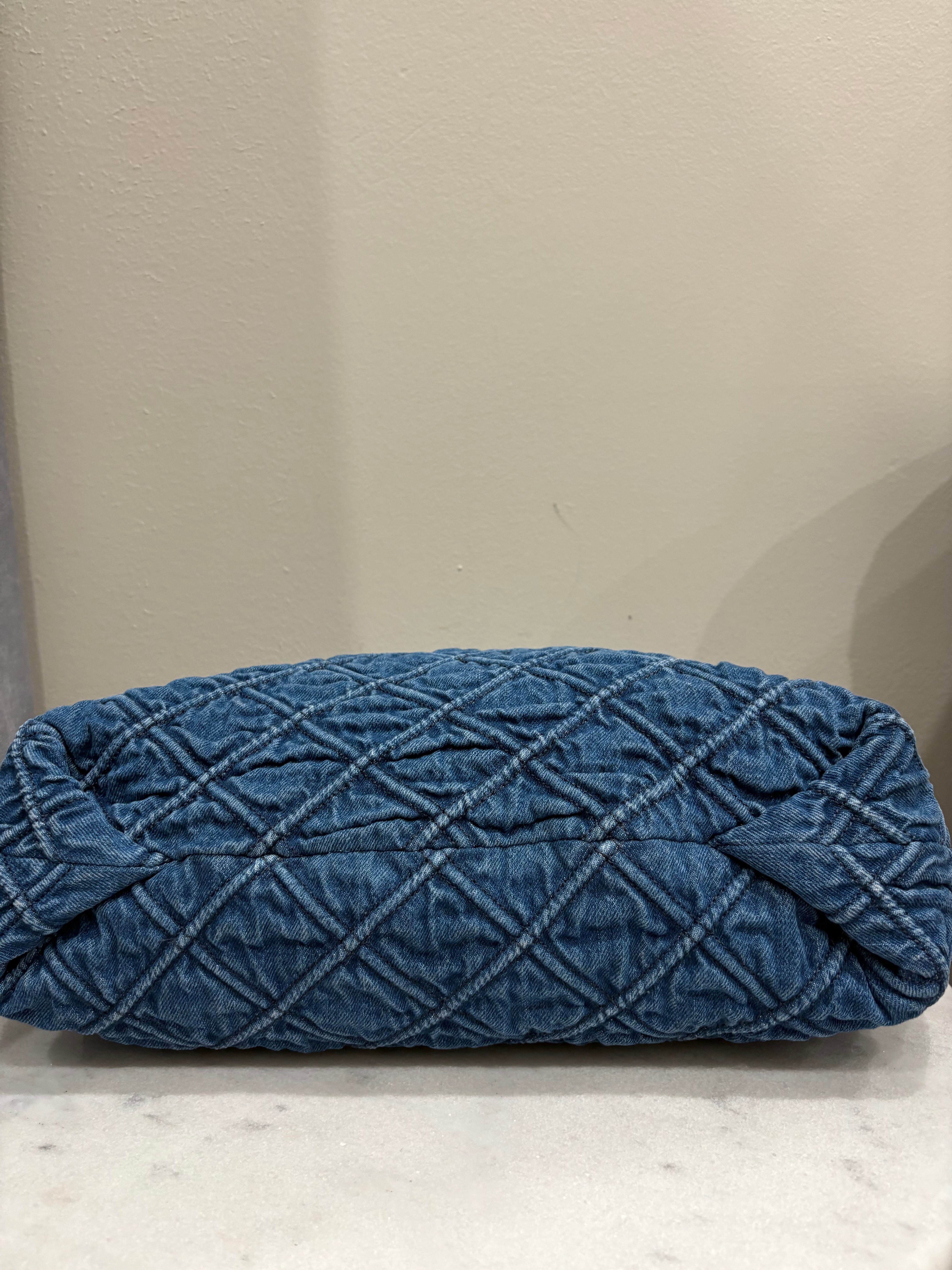 Tory Burch Blue Denim Bag