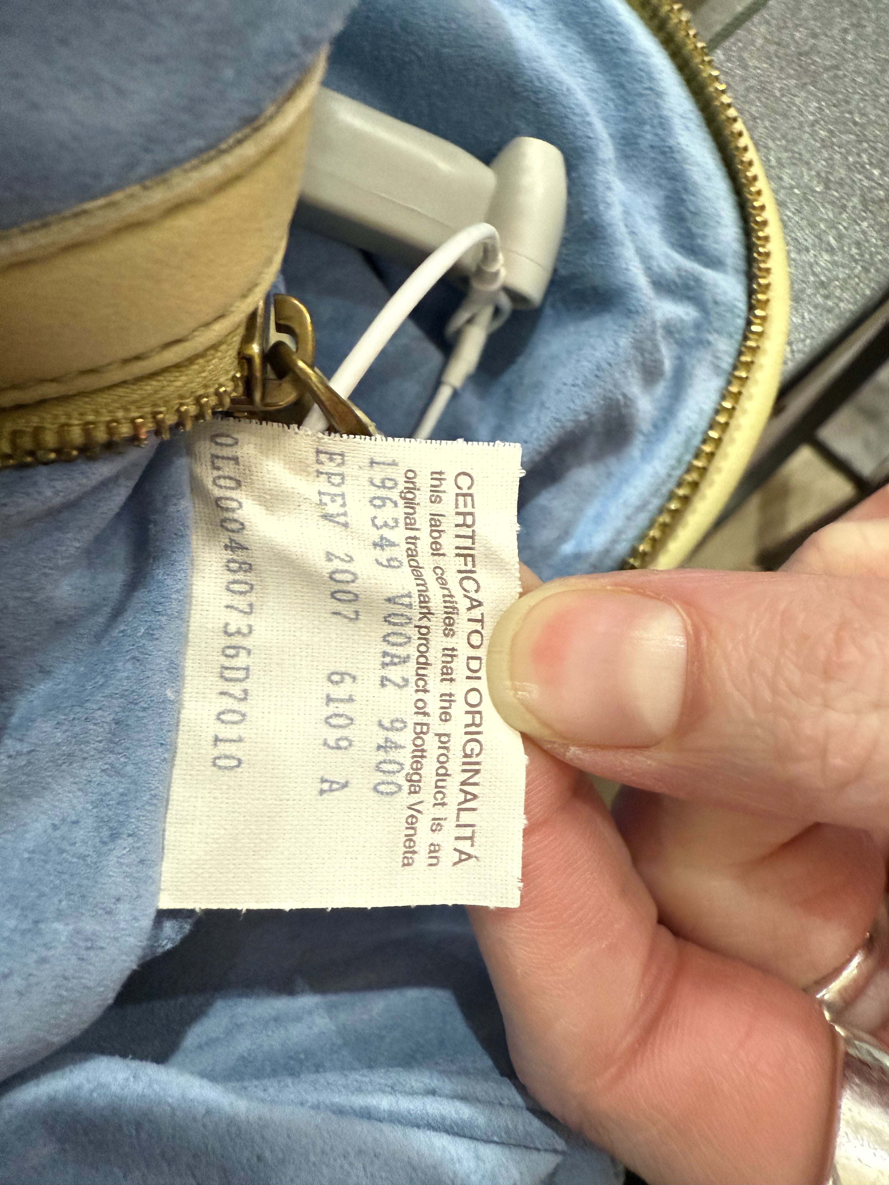Bottega Veneta Cream Tote Bag