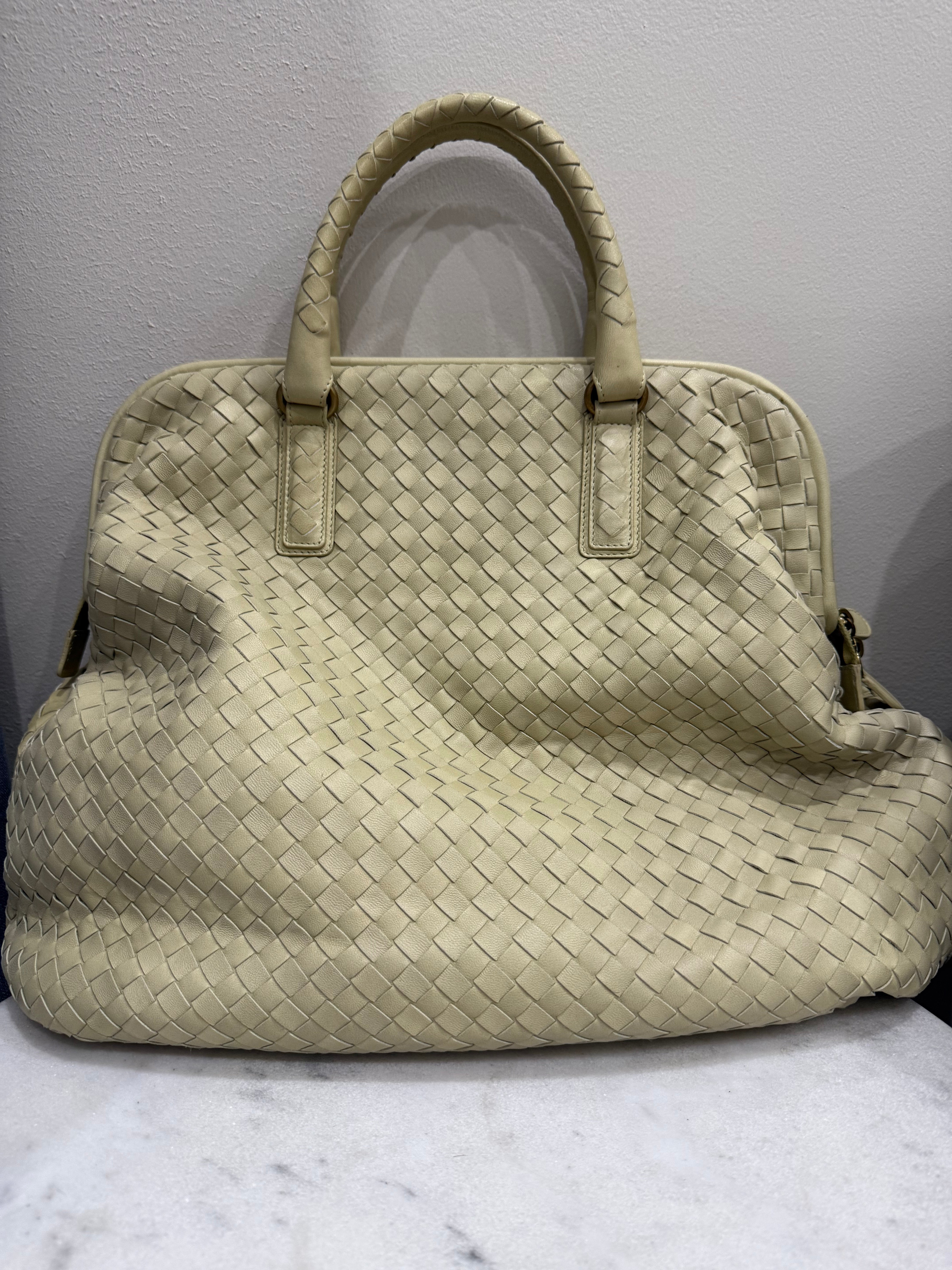 Bottega Veneta Cream Tote Bag