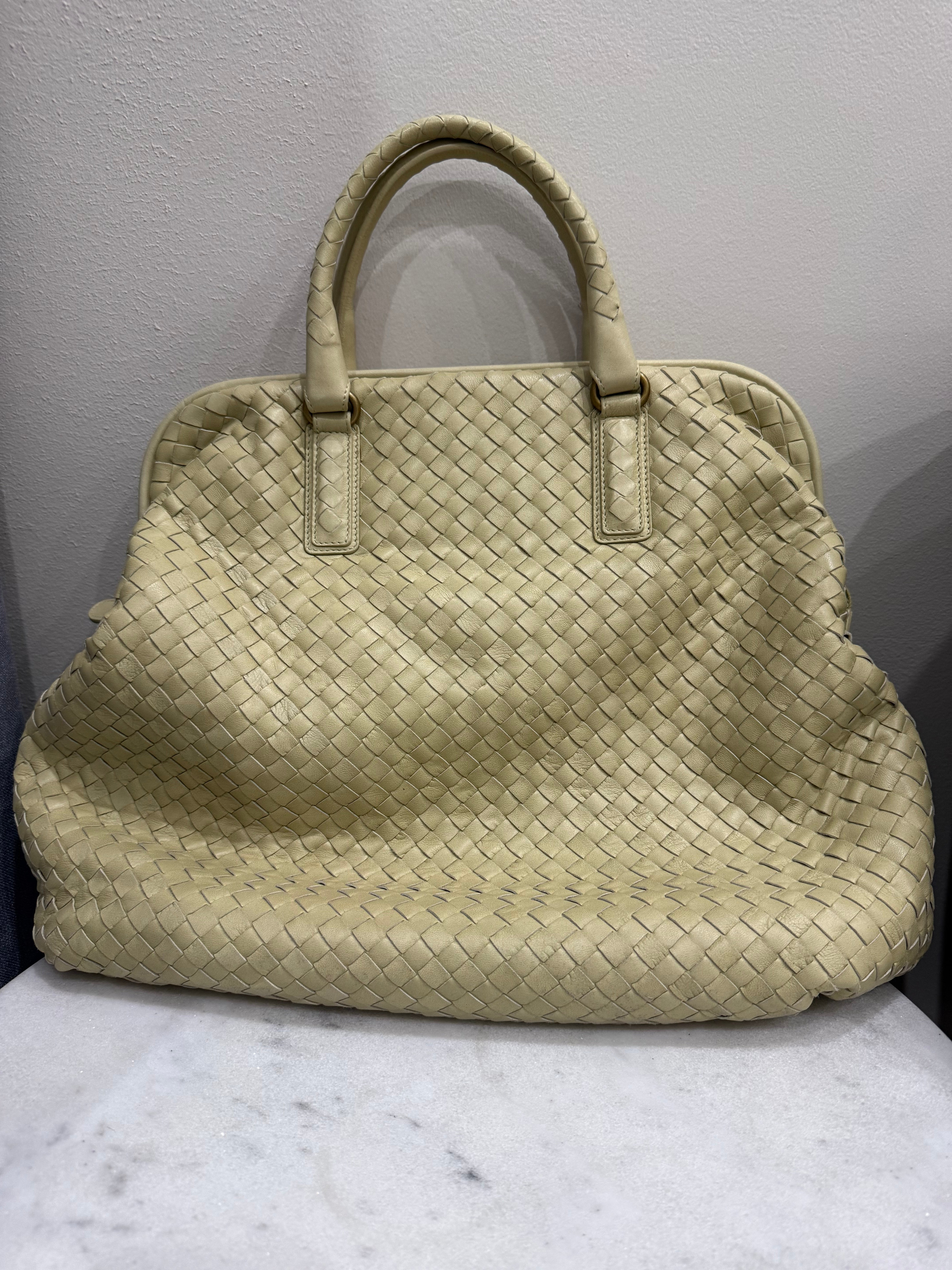 Bottega Veneta Cream Tote Bag