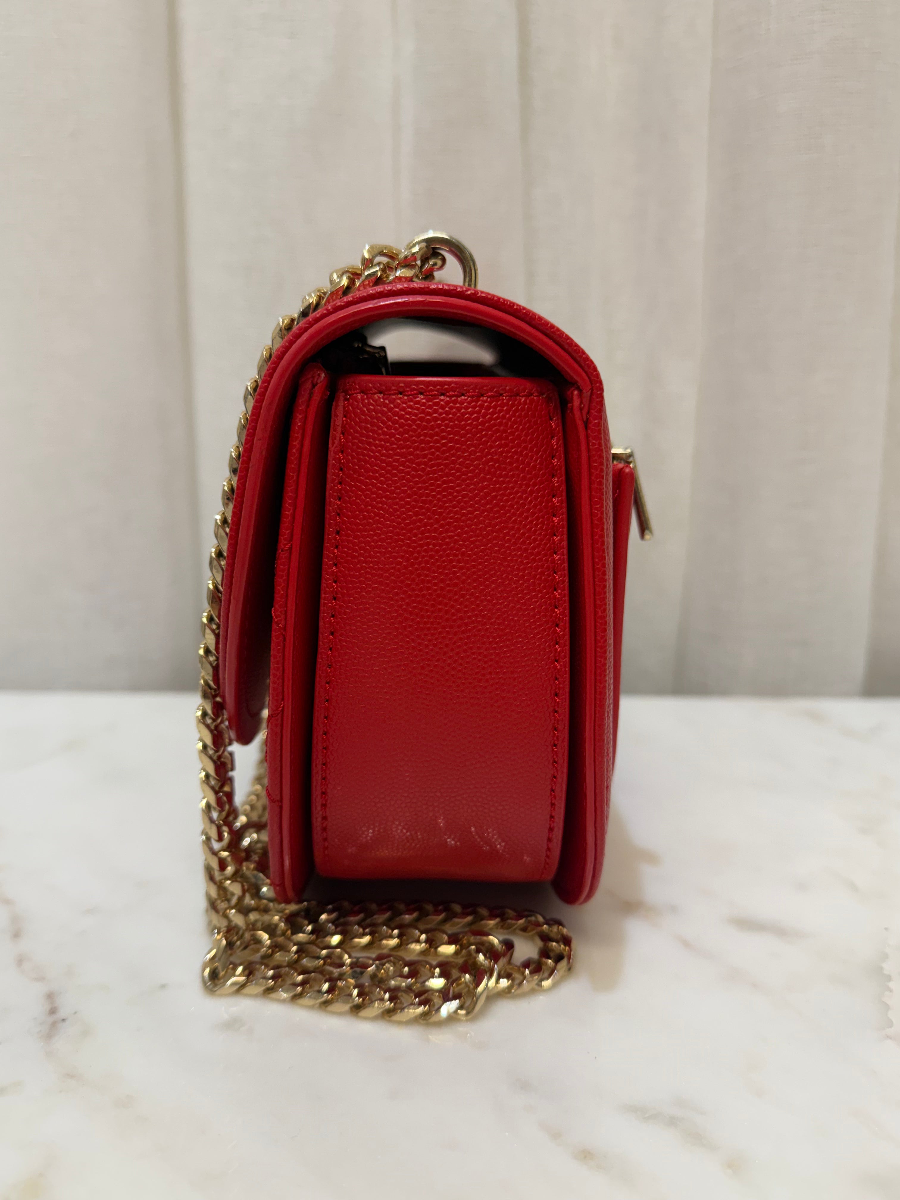 Charles & Keith Red Shoulder Bag