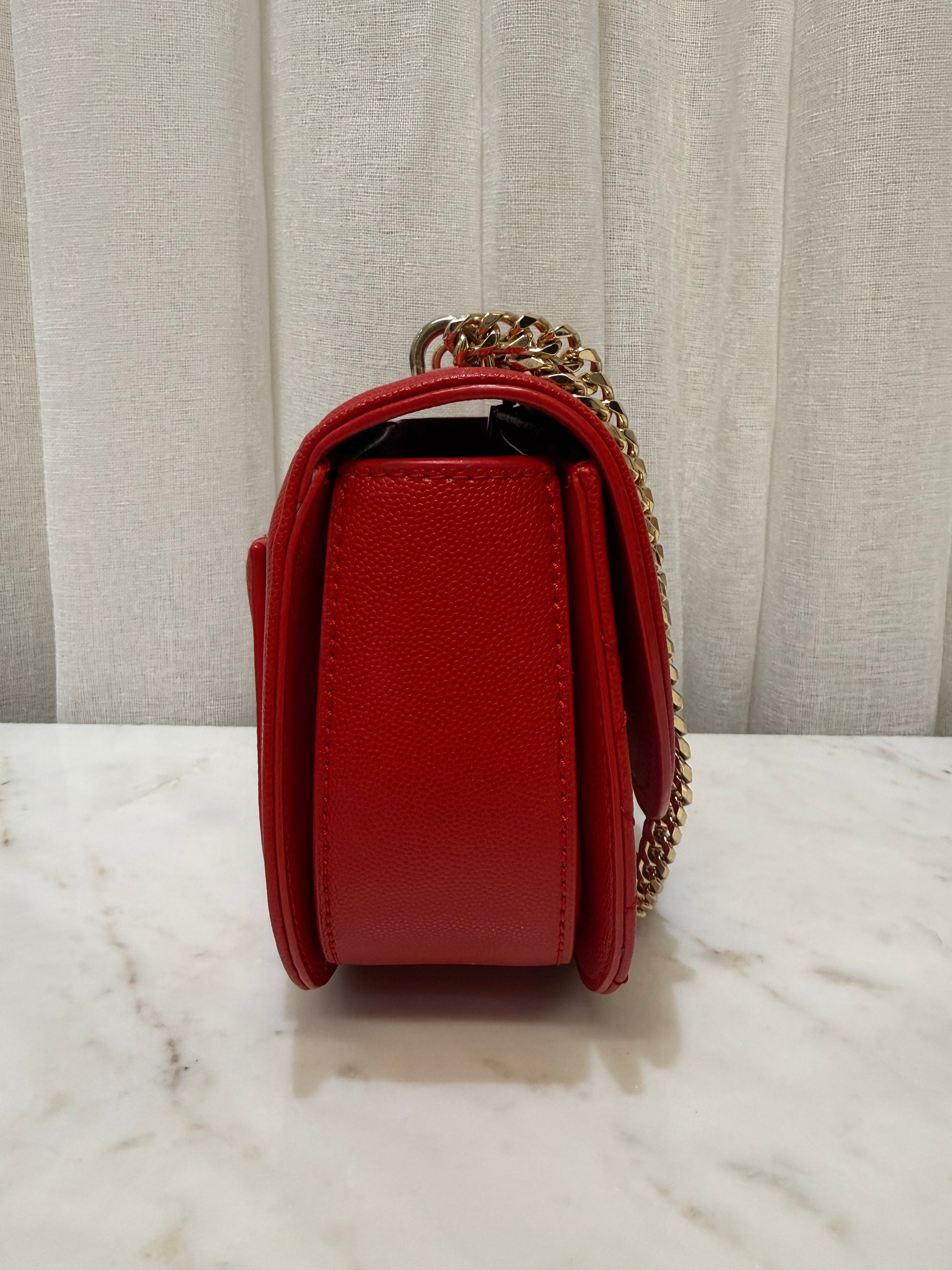 Charles & Keith Red Shoulder Bag