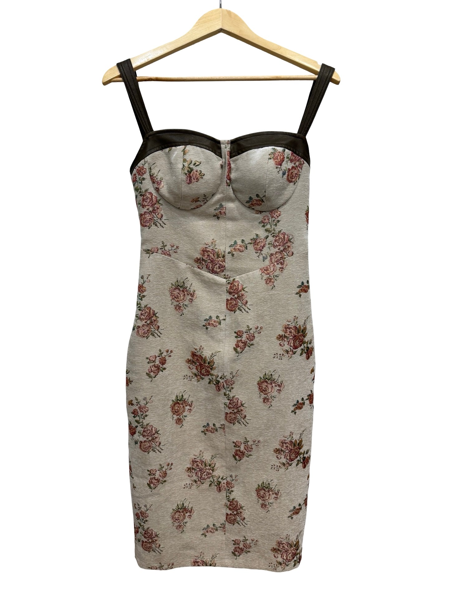 Haze Studio Rose Print Dress L