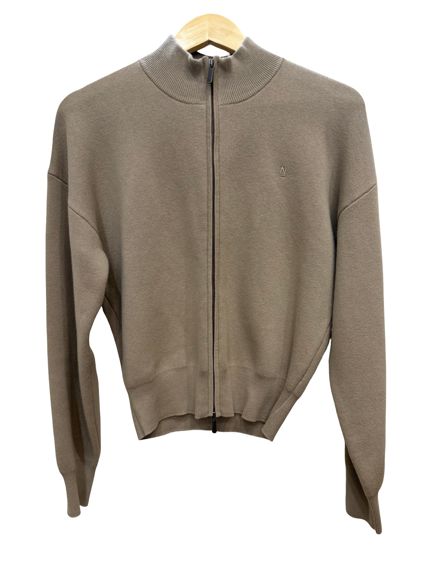 Nimble Taupe Zip Jacket XS