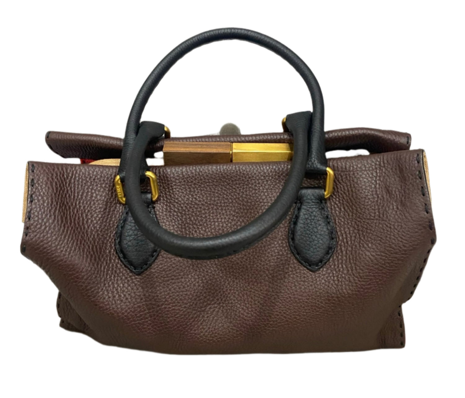 Fendi Brown Leather Bag