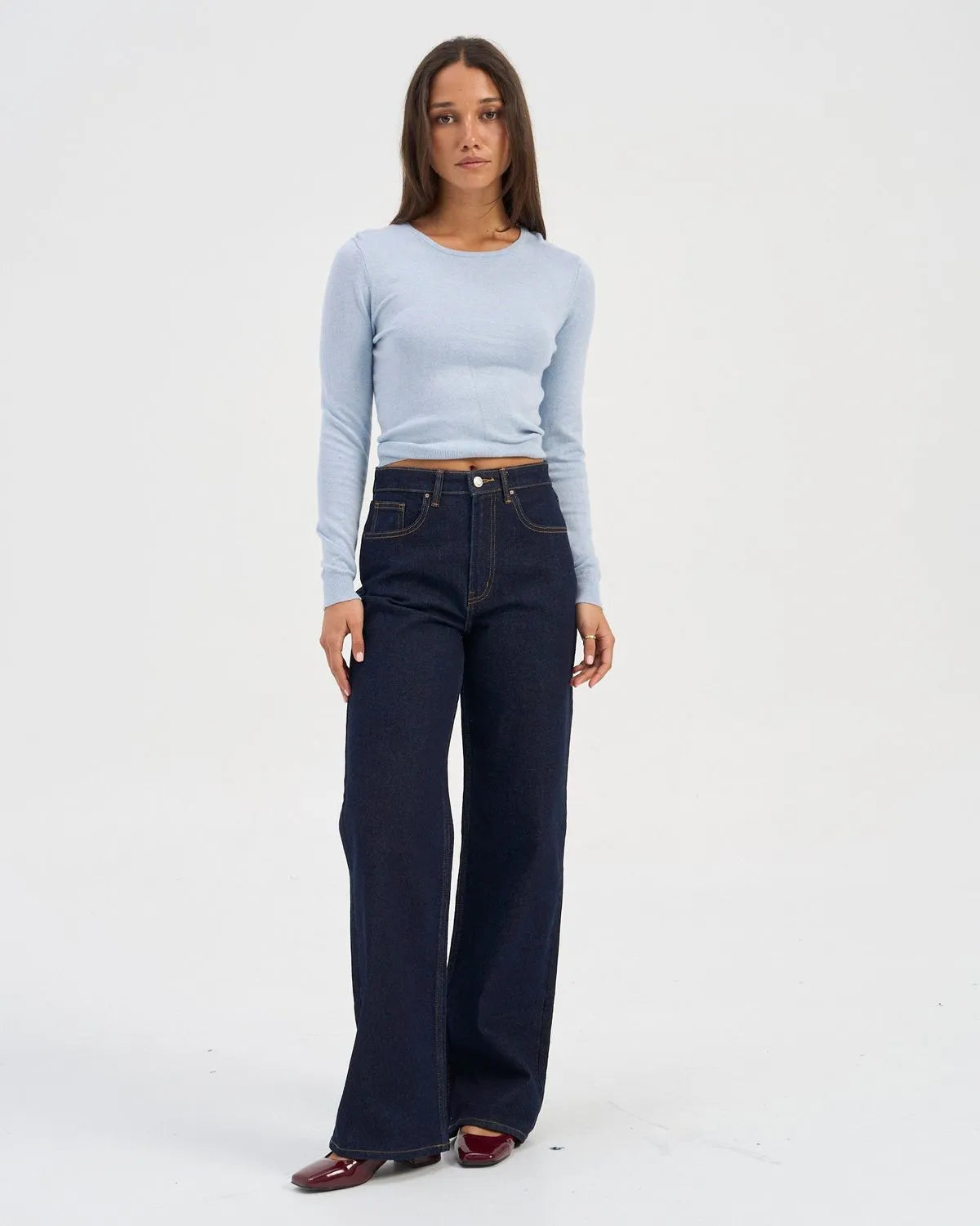 Juicy Wide Dark Blue Jeans