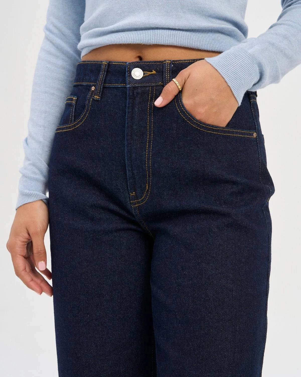 Juicy Wide Dark Blue Jeans