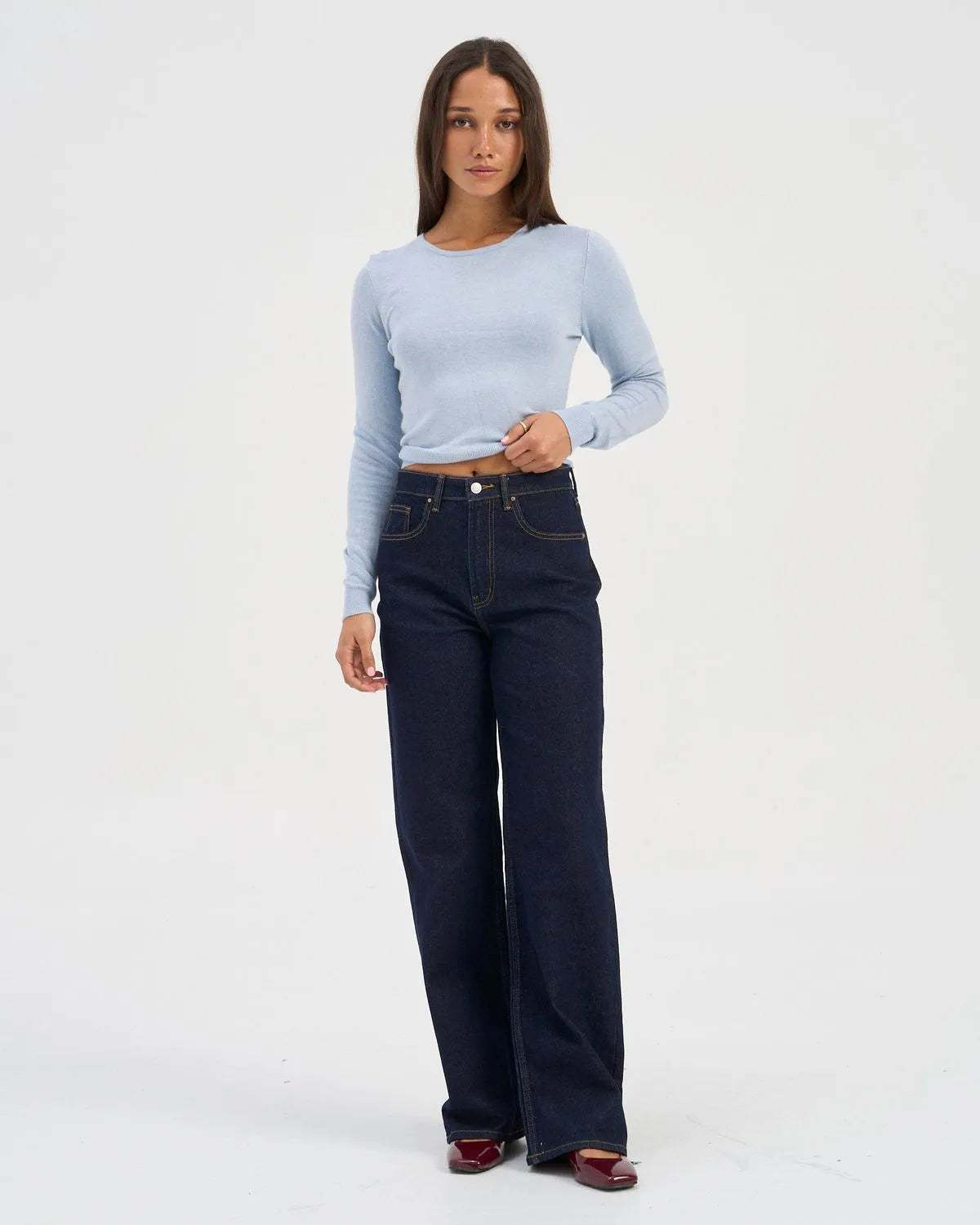 Juicy Wide Dark Blue Jeans