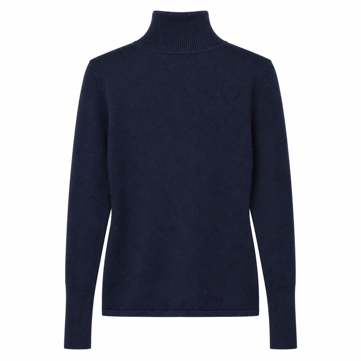 Witchery Navy Turtleneck Knit Size S - back