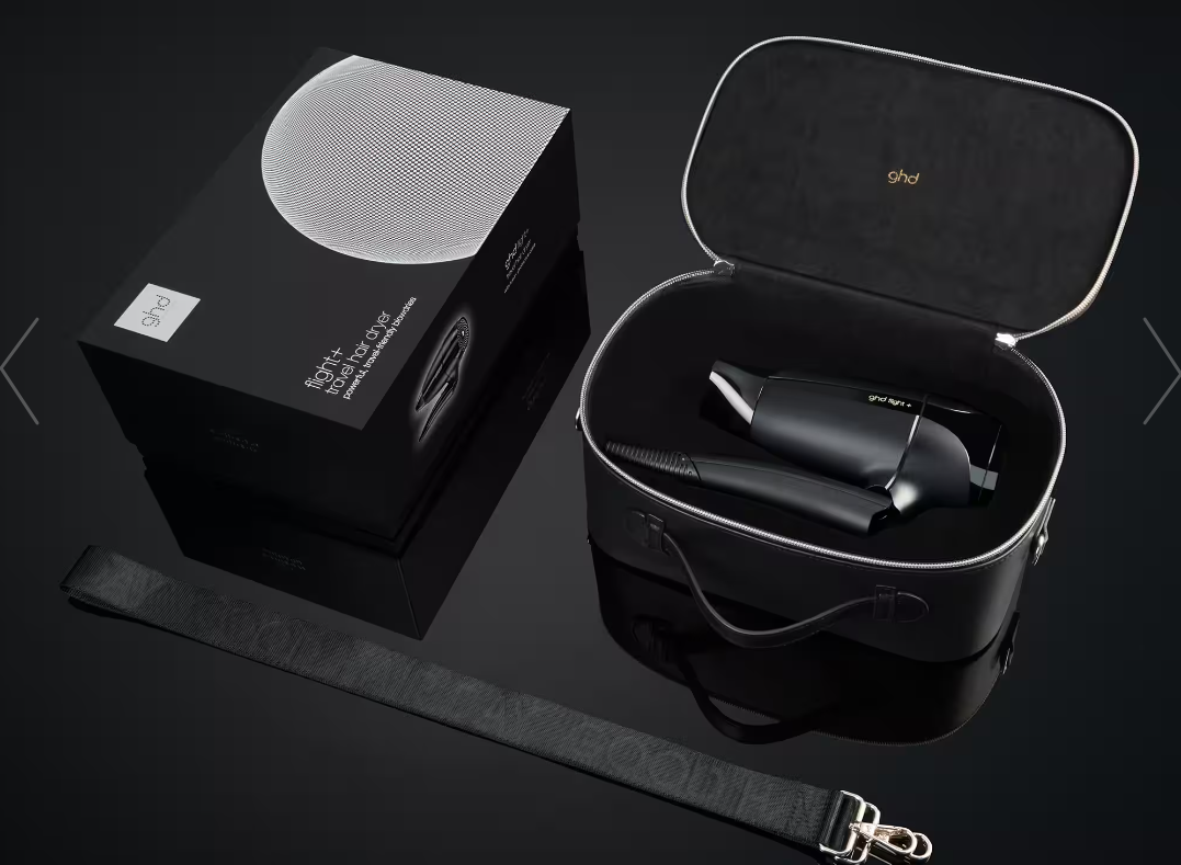 GHD Flight Travel Hairdryer Gift Set