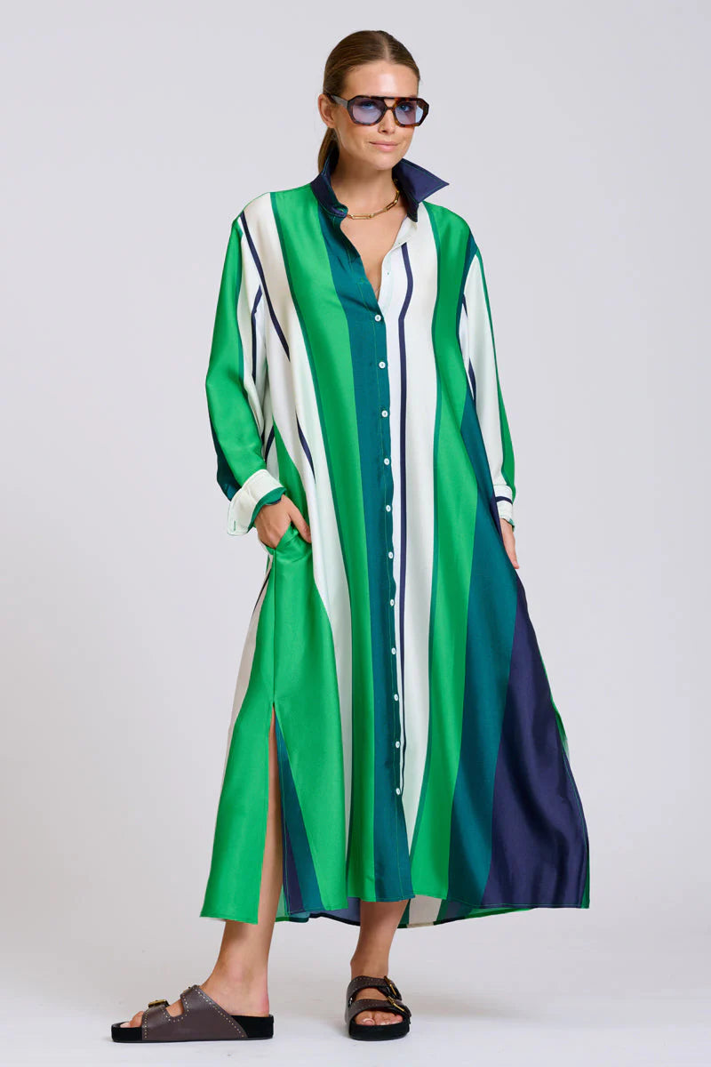 Shirty Luna Bold Stripe Dress